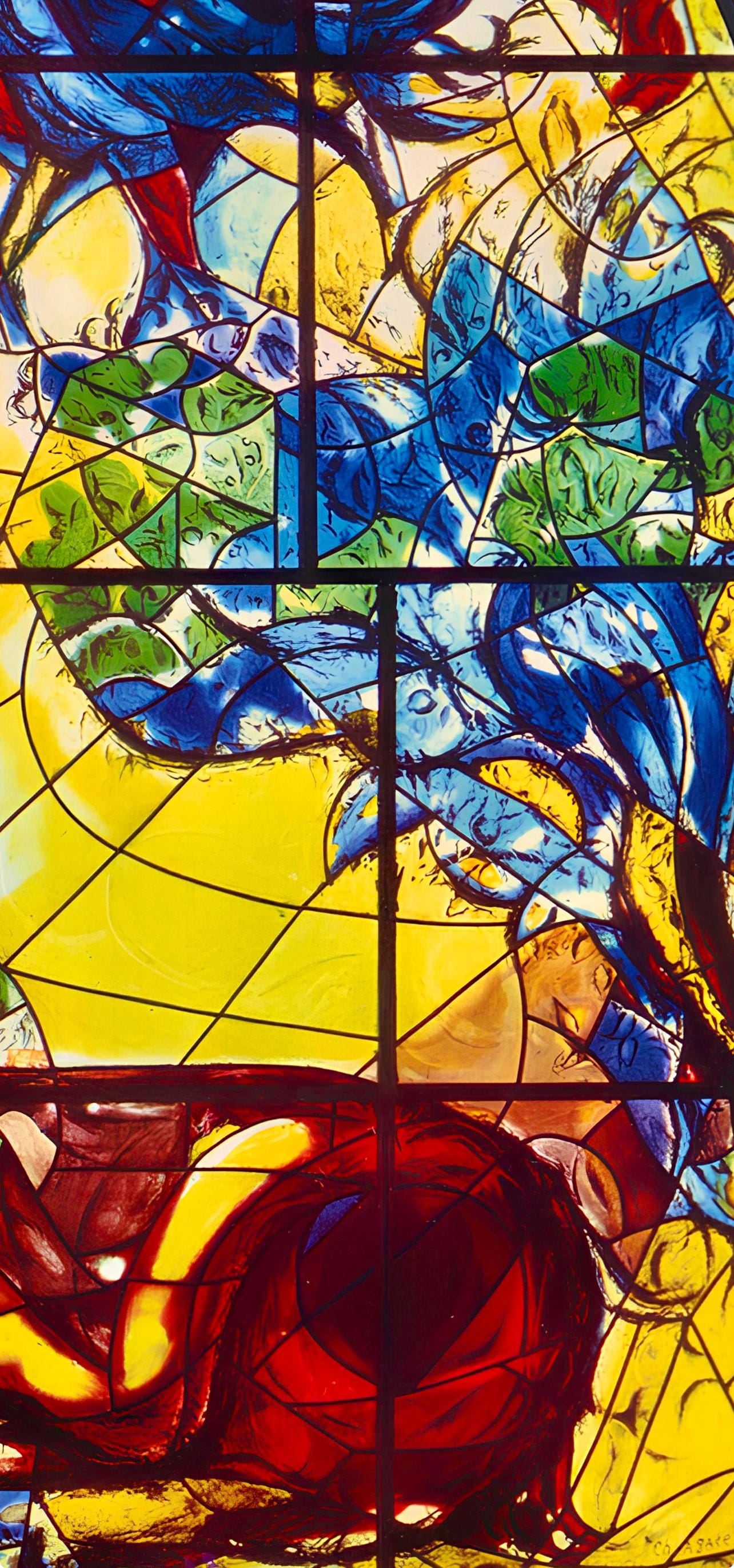 Marc Chagall, Tribe of Naphtali, Jerusalem Windows, Limited Edition Lithograph