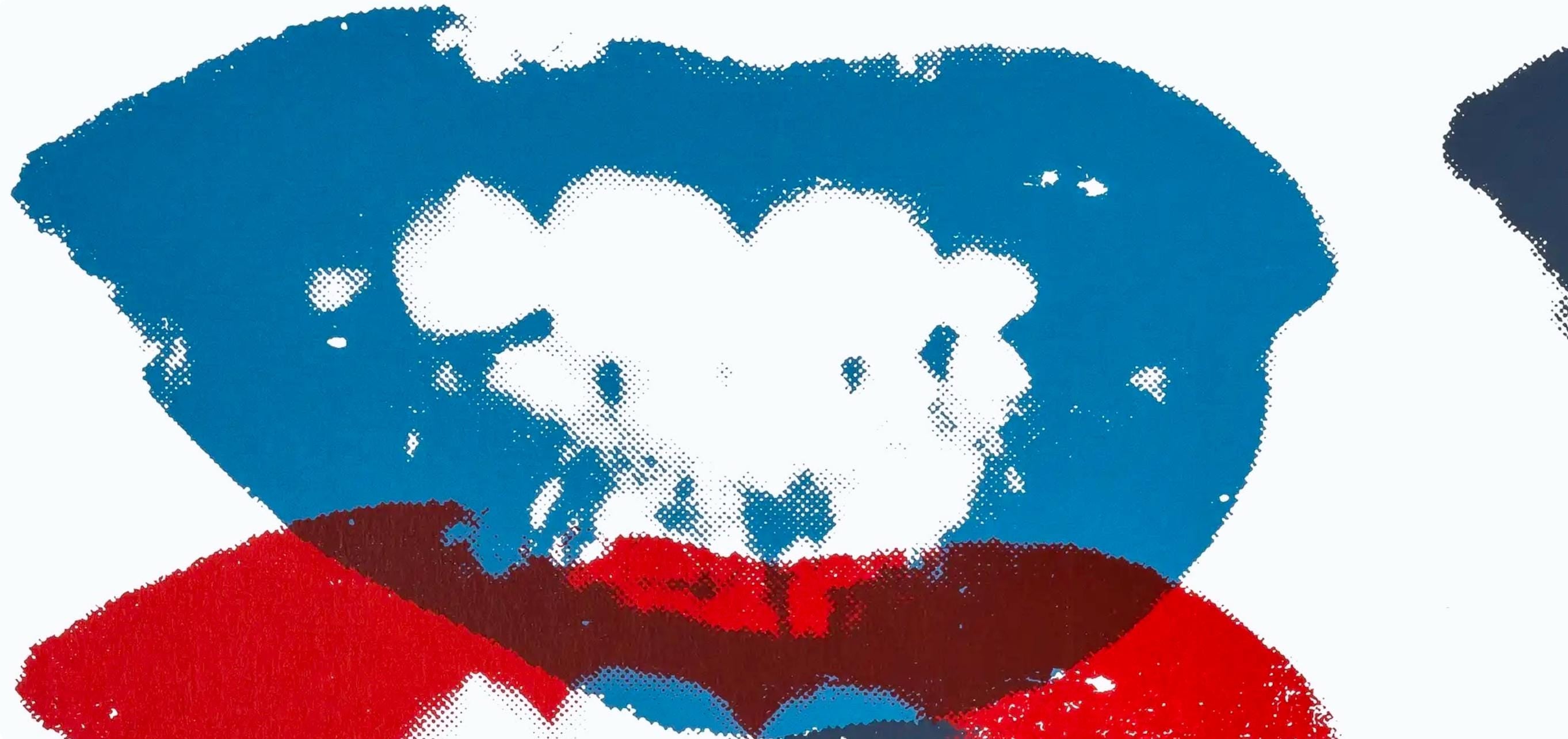 Andy Warhol, I love your kiss forever, Official Limited Edition, Sunday B. Morning, Silkscreen