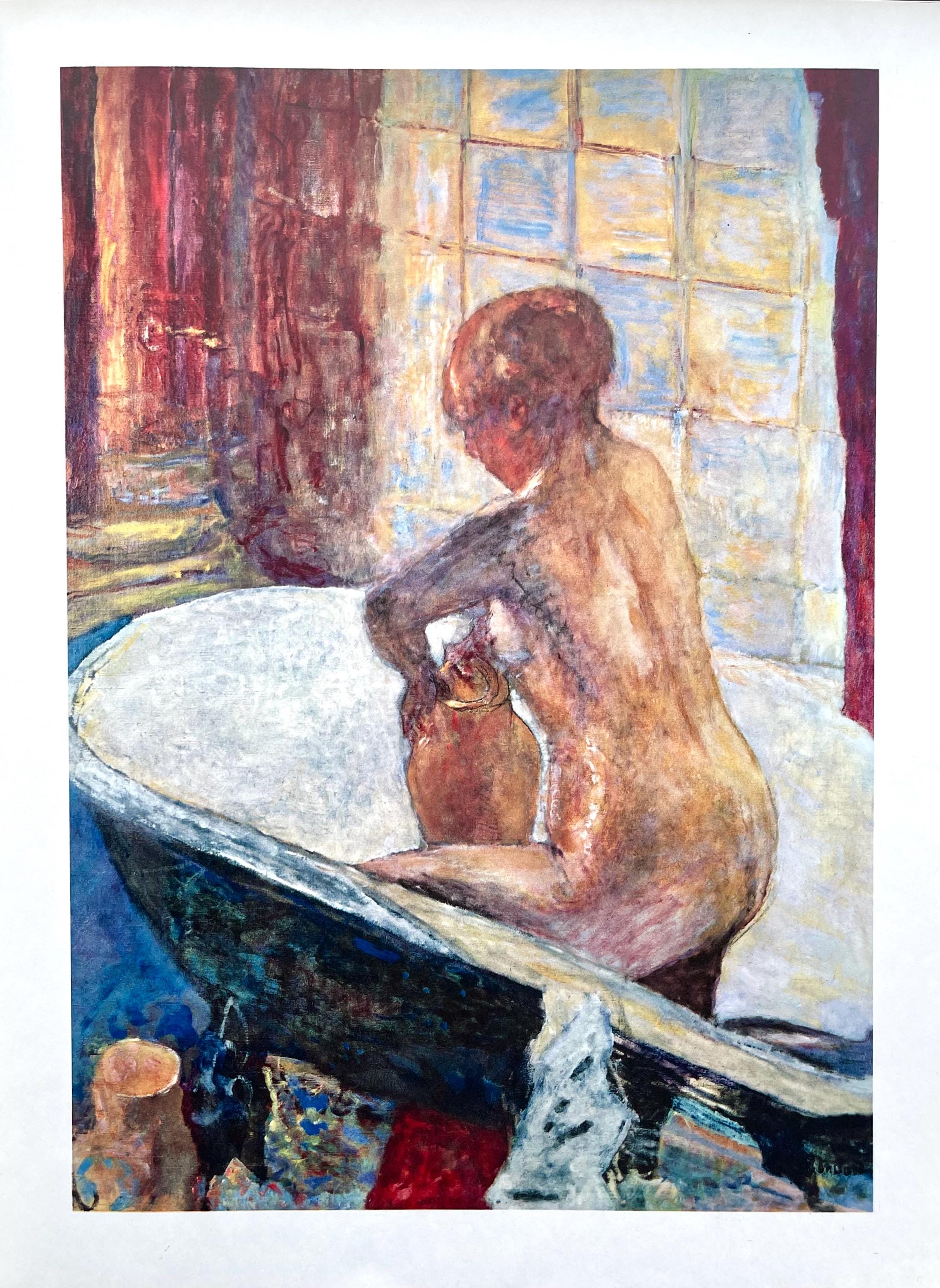Pierre Bonnard, Composition, Derrière le miroir, Limited Edition Lithograph