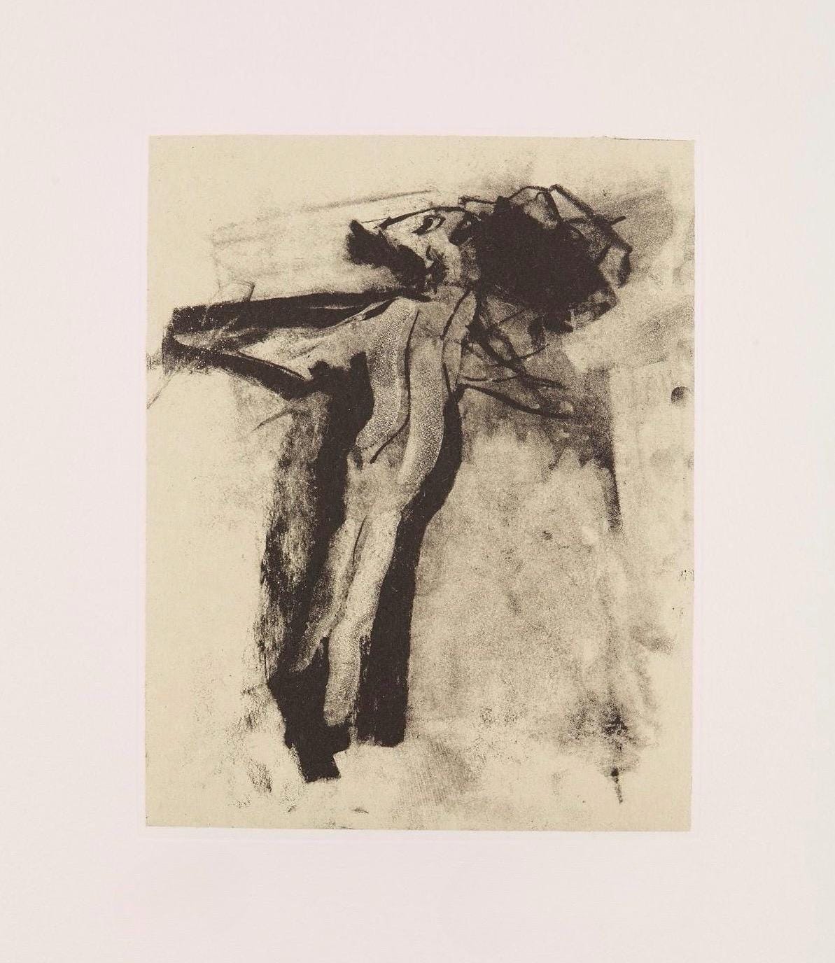 Willem de Kooning, Composition, Poems, Limited Edition Lithograph