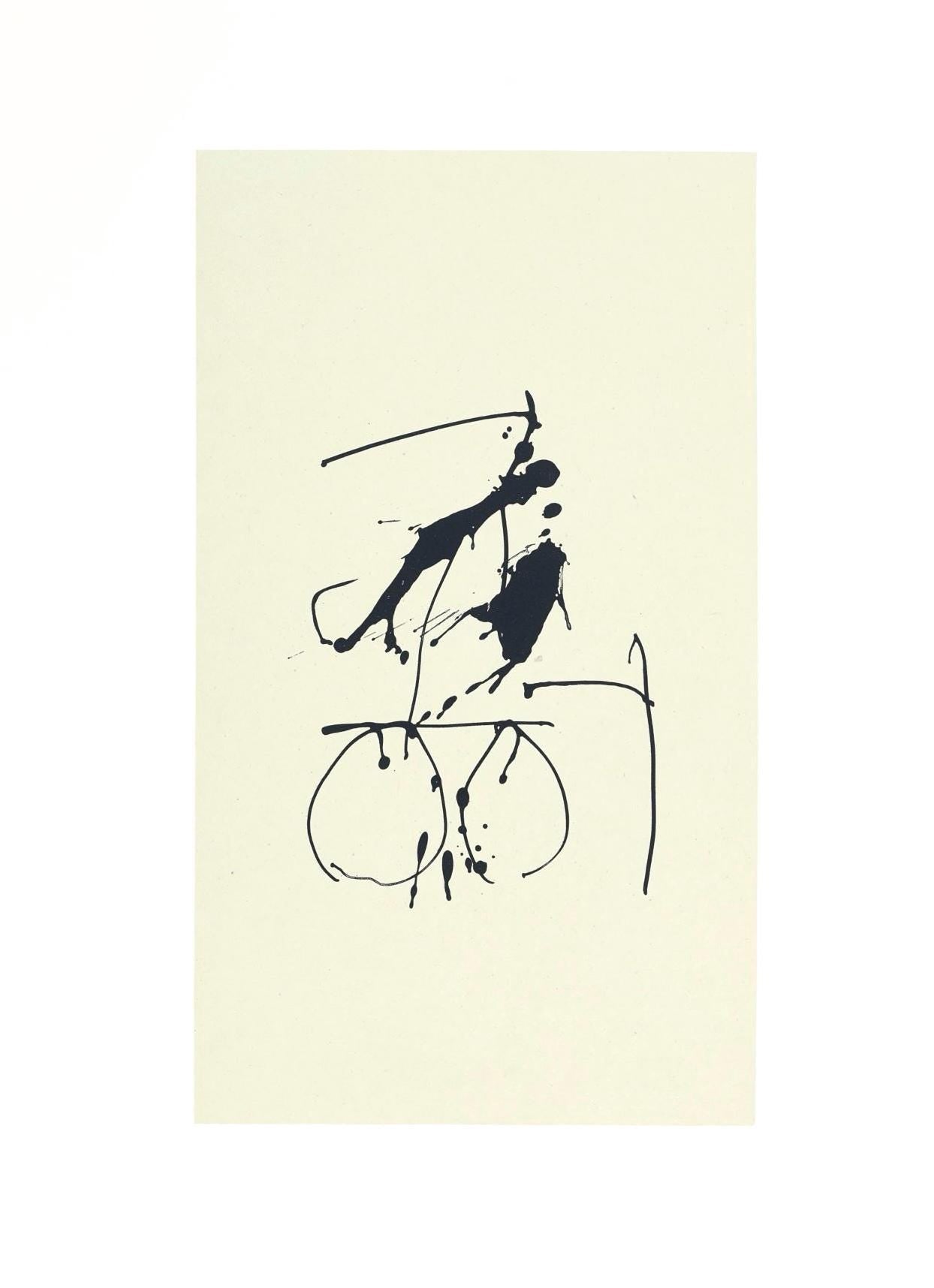 Robert Motherwell, Composition (Belknap 354-380; Engberg/Banach 415-441), Three Poems, Limited Edition Lithograph
