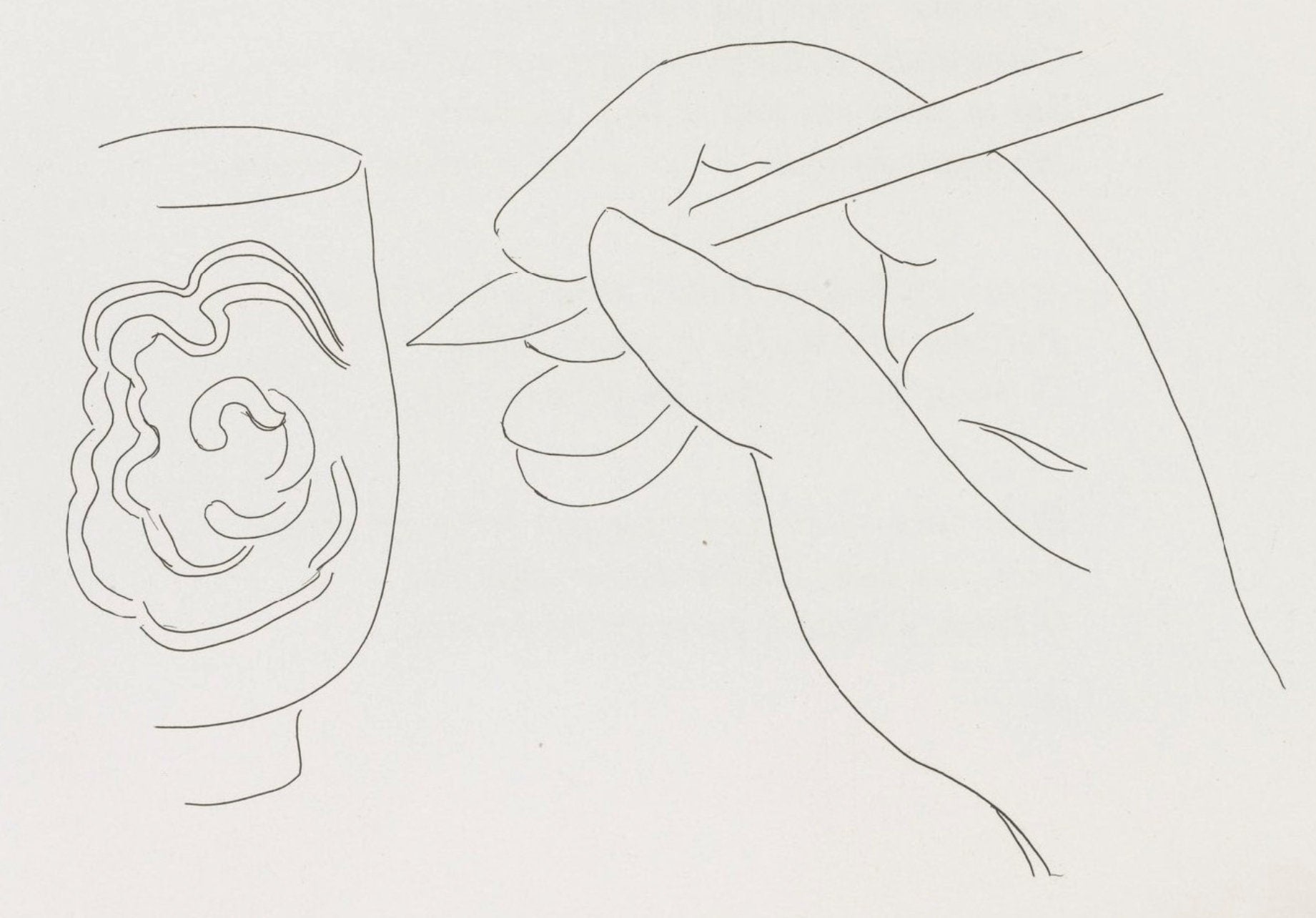 Henri Matisse, Composition, Poésies, Limited Edition Lithograph