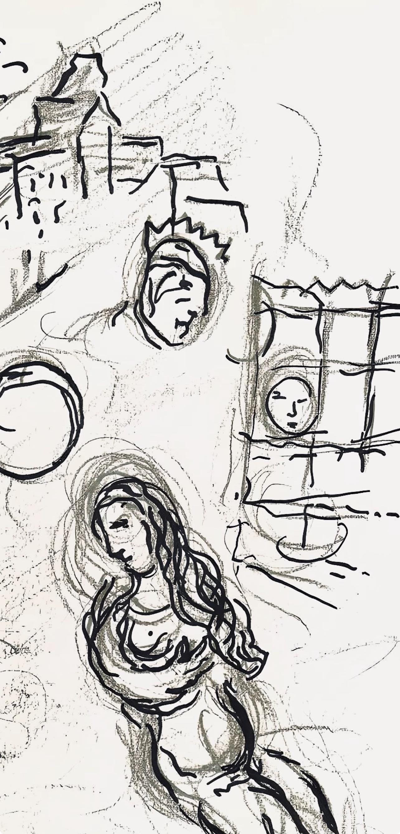 Marc Chagall, Composition (Cramer 61), Le Plafond de l'Opéra de Paris, Limited Edition Lithograph