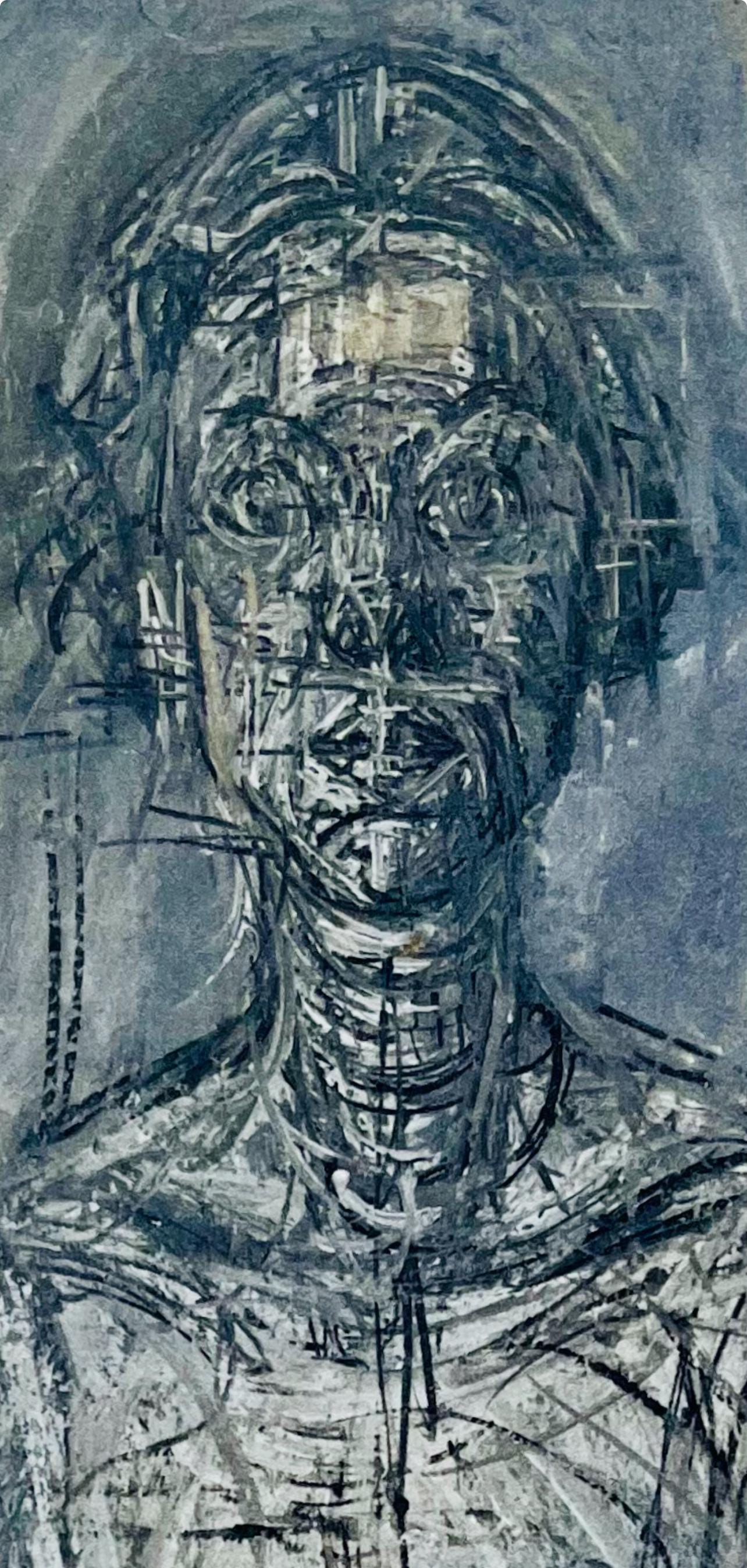 Alberto Giacometti, Composition, Derrière le miroir, Limited Edition Lithograph