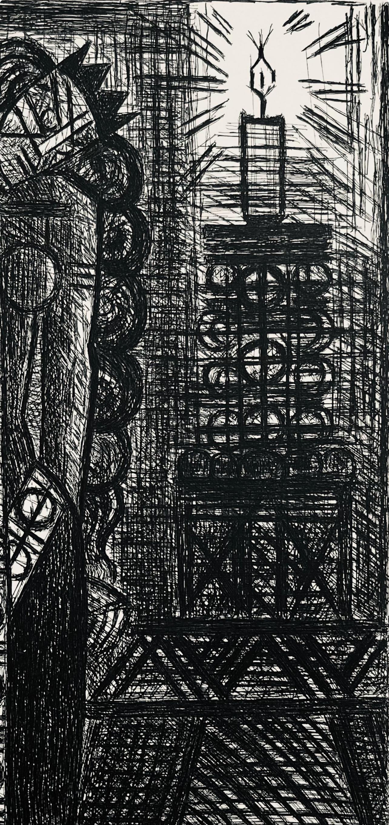 Marcel Gromaire, Folie De La Reine, Scène XIX, Shakespeare, Macbeth, Eaux-fortes de Gromaire, Limited Edition Etching