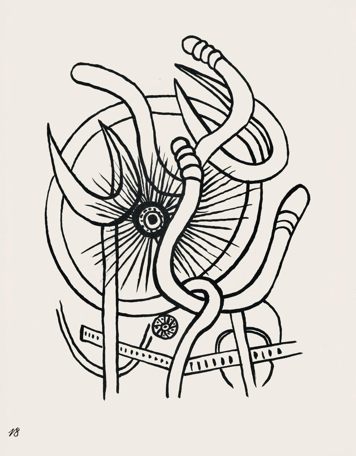 Fernand Léger, Composition, Cirque, Lithographies Originales, Limited Edition Lithograph