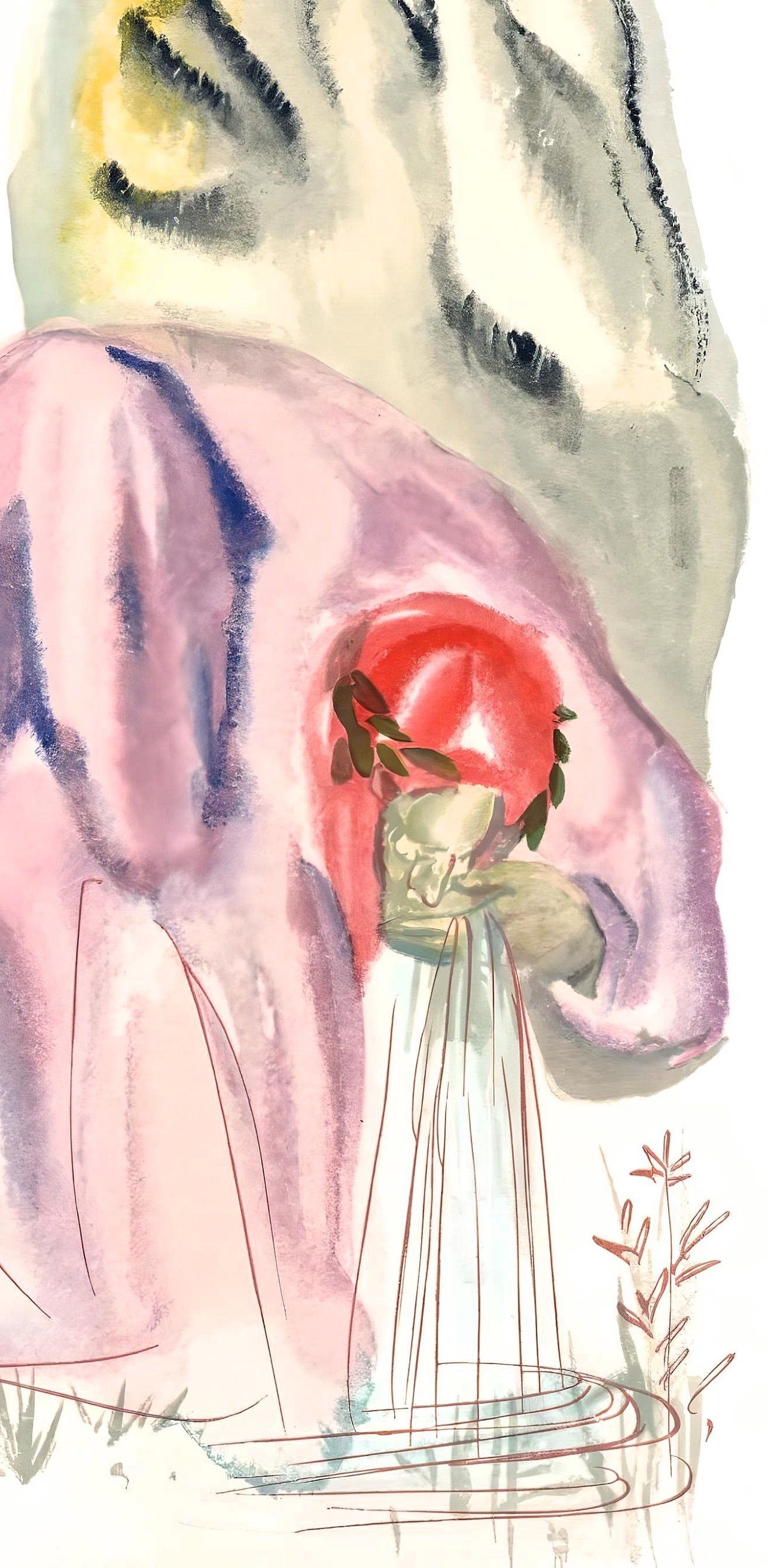 Salvador Dali, The Golden Age (Michler/Löpsinger 1039-1138; Field 189-200), La Divine Comédie, Limited Edition Woodcut