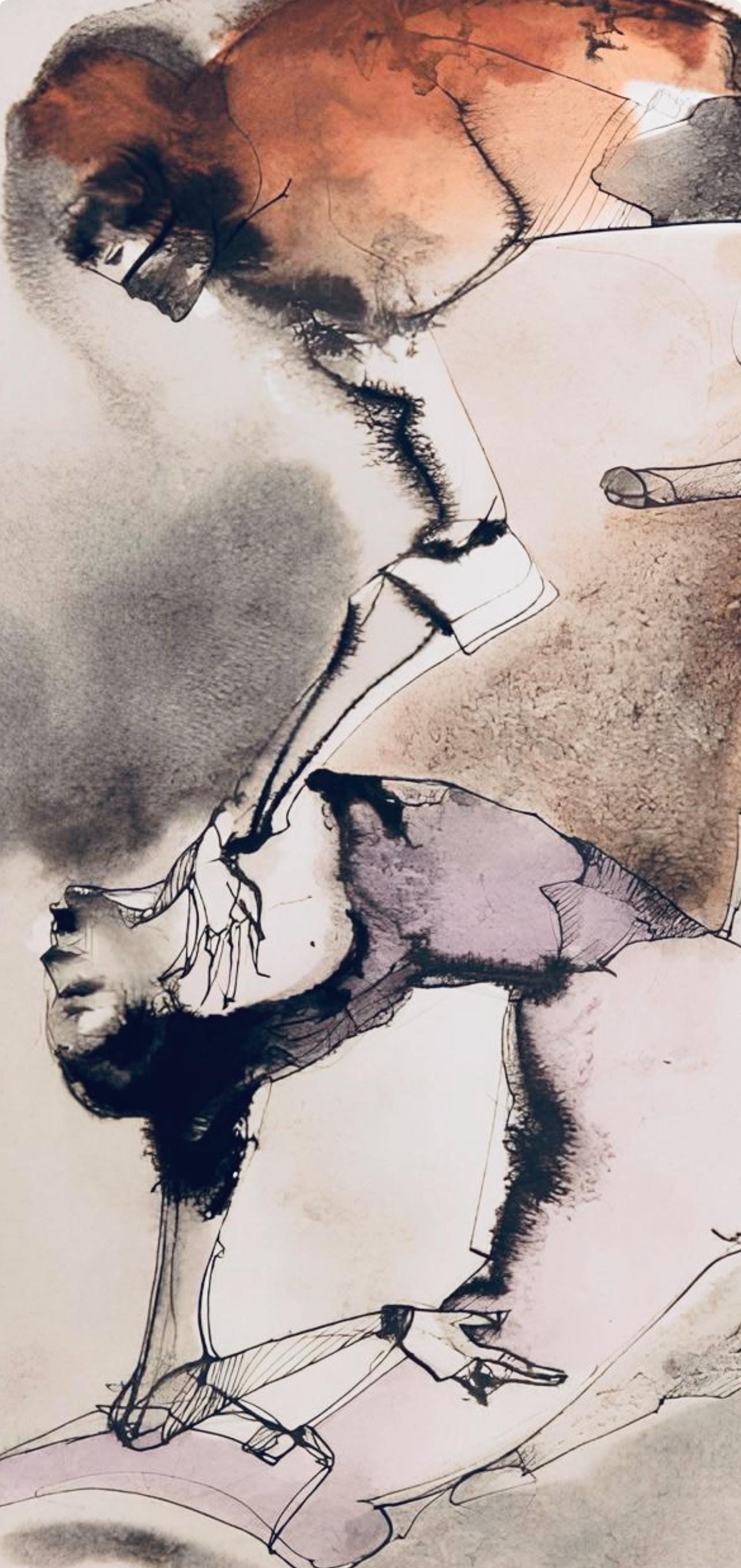 Léonor Fini, Composition, Histoire d'O, Limited Edition Lithograph
