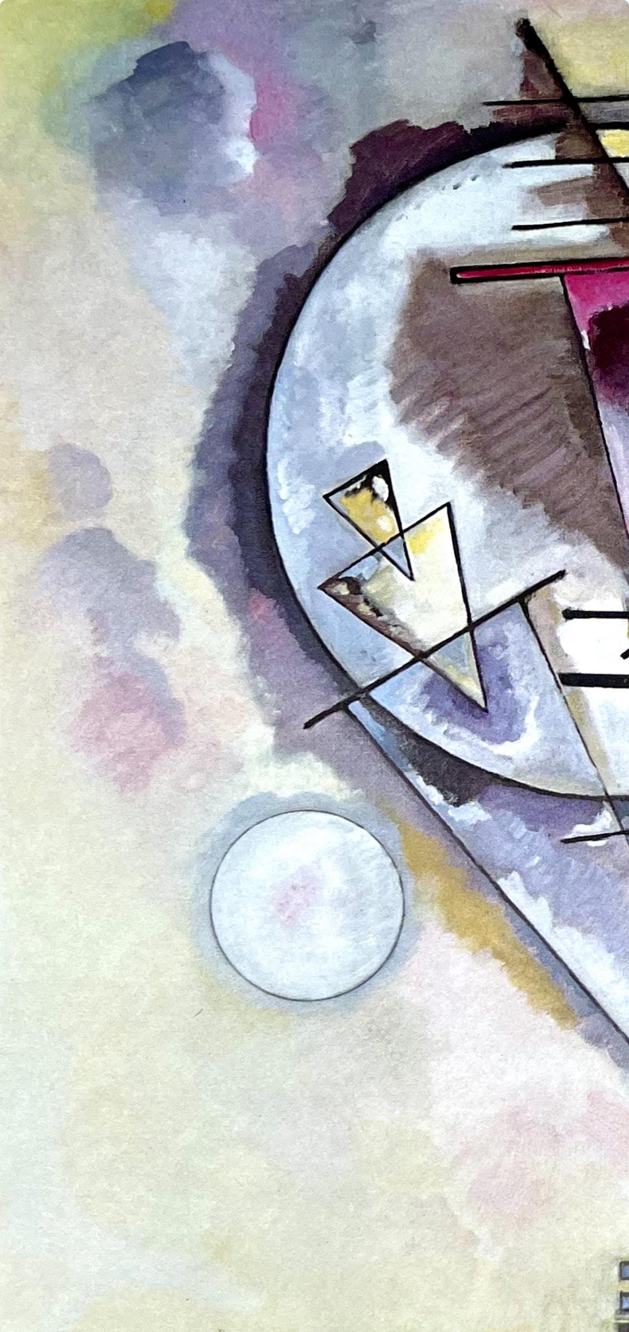 Wassily Kandinsky, Composition, Derrière le miroir, Limited Edition Lithograph