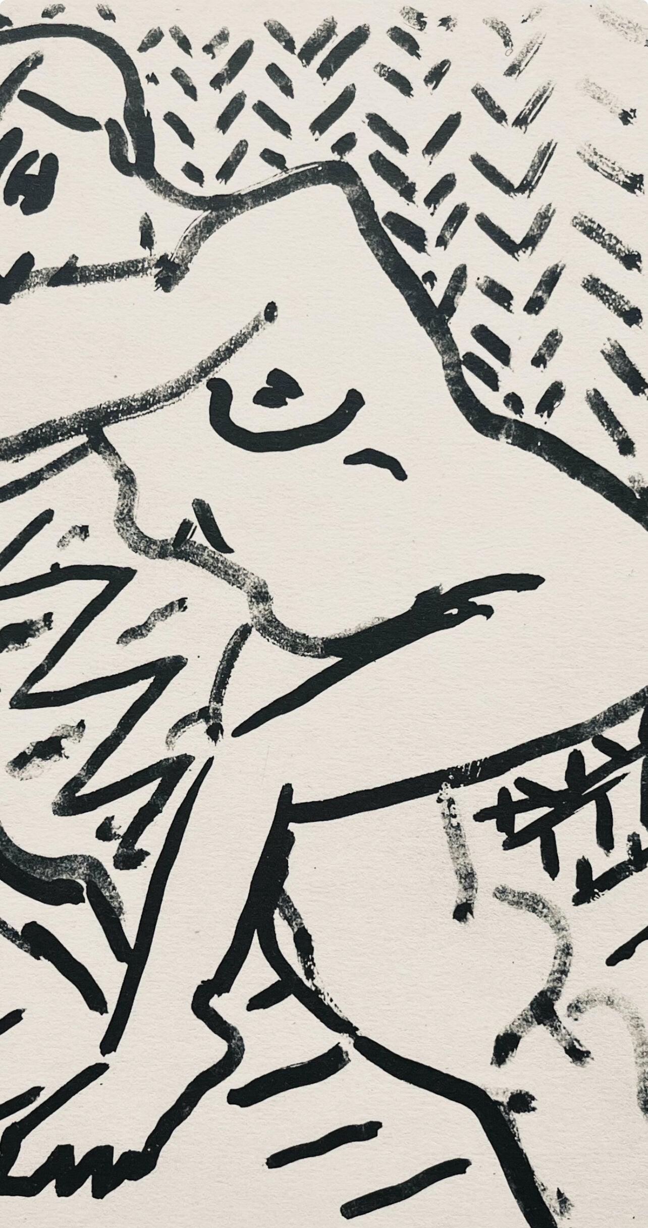 Henri Matisse, Composition (Dutel 3), Dessins de Henri-Matisse, Limited Edition Lithograph