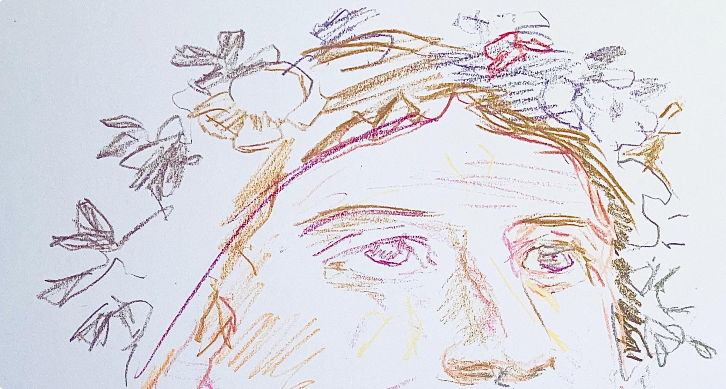 Oskar Kokoschka, Composition, Skizzenbuch der Italienischen Reise 1963, Limited Edition Lithograph