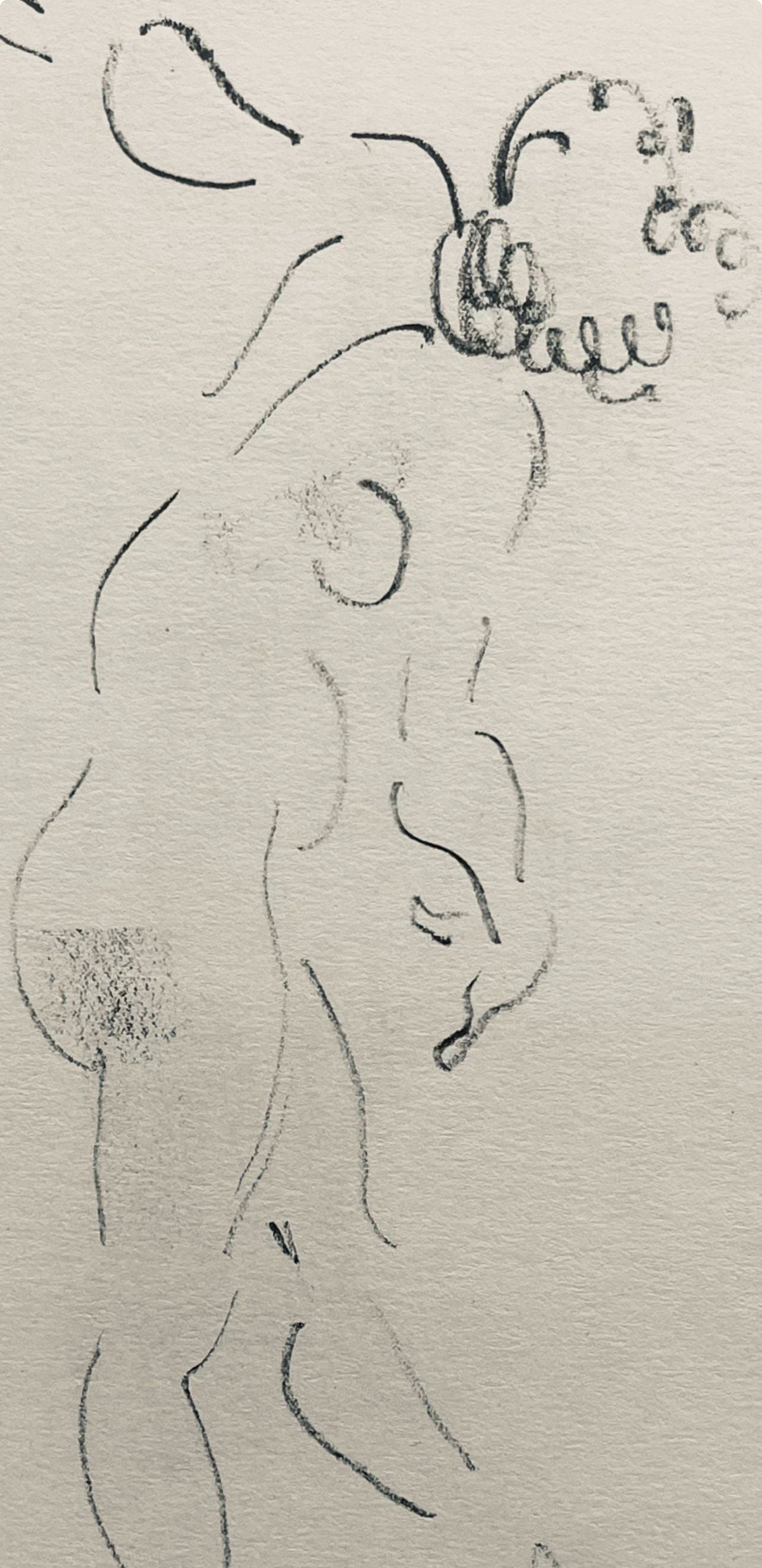 Henri Matisse, Composition (Dutel 3), Dessins de Henri-Matisse, Limited Edition Lithograph
