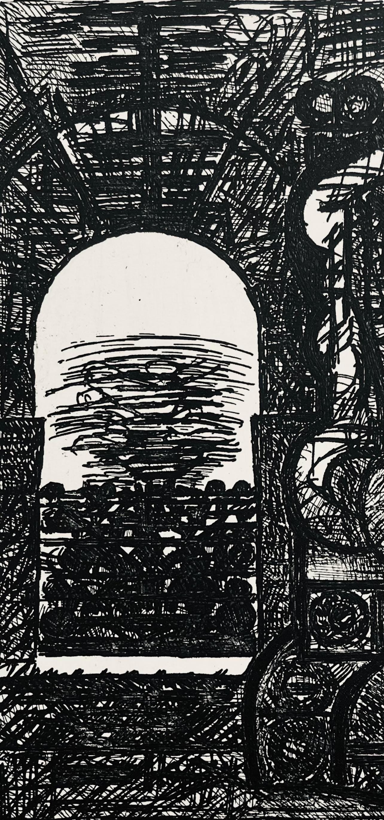 Marcel Gromaire, Lady Macbeth, Scène V, Shakespeare, Macbeth, Eaux-fortes de Gromaire, Limited Edition Etching