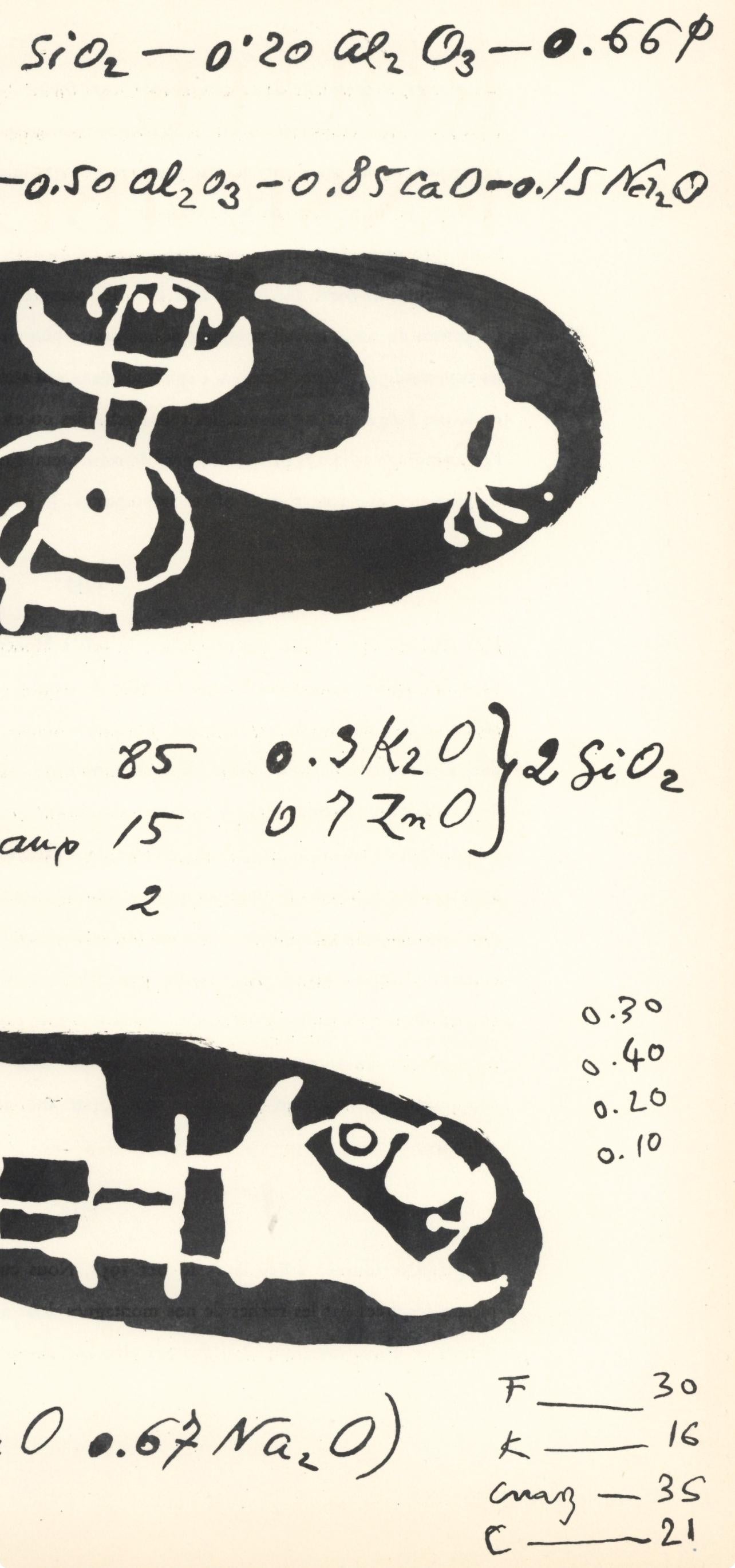 Joan Miró, Composition (Cramer 34), Derrière le miroir, Limited Edition Lithograph