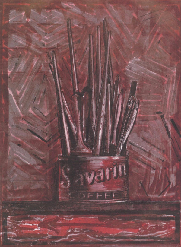 Jasper Johns, Composition, Jasper Johns, 17 Monotypes, Limited Edition Héliogravure