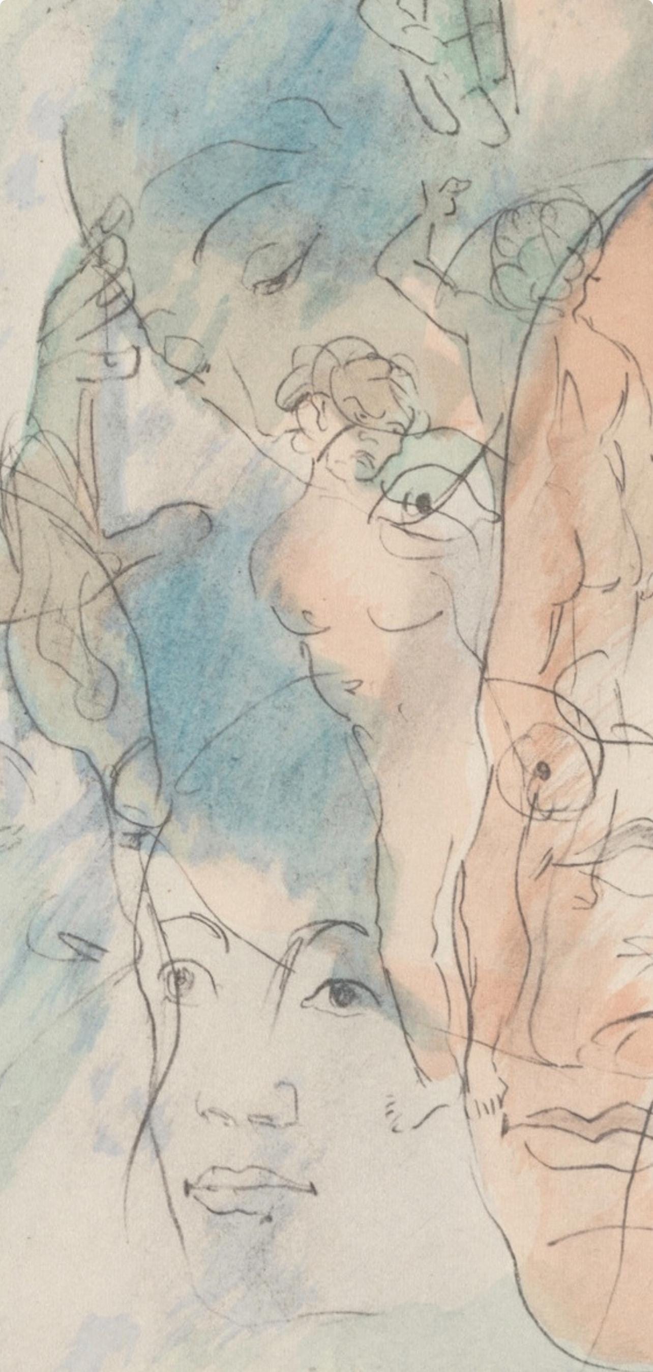 Francis Picabia, Composition, Le Peseur d'âmes (The Weigher of Souls), Limited Edition Lithograph