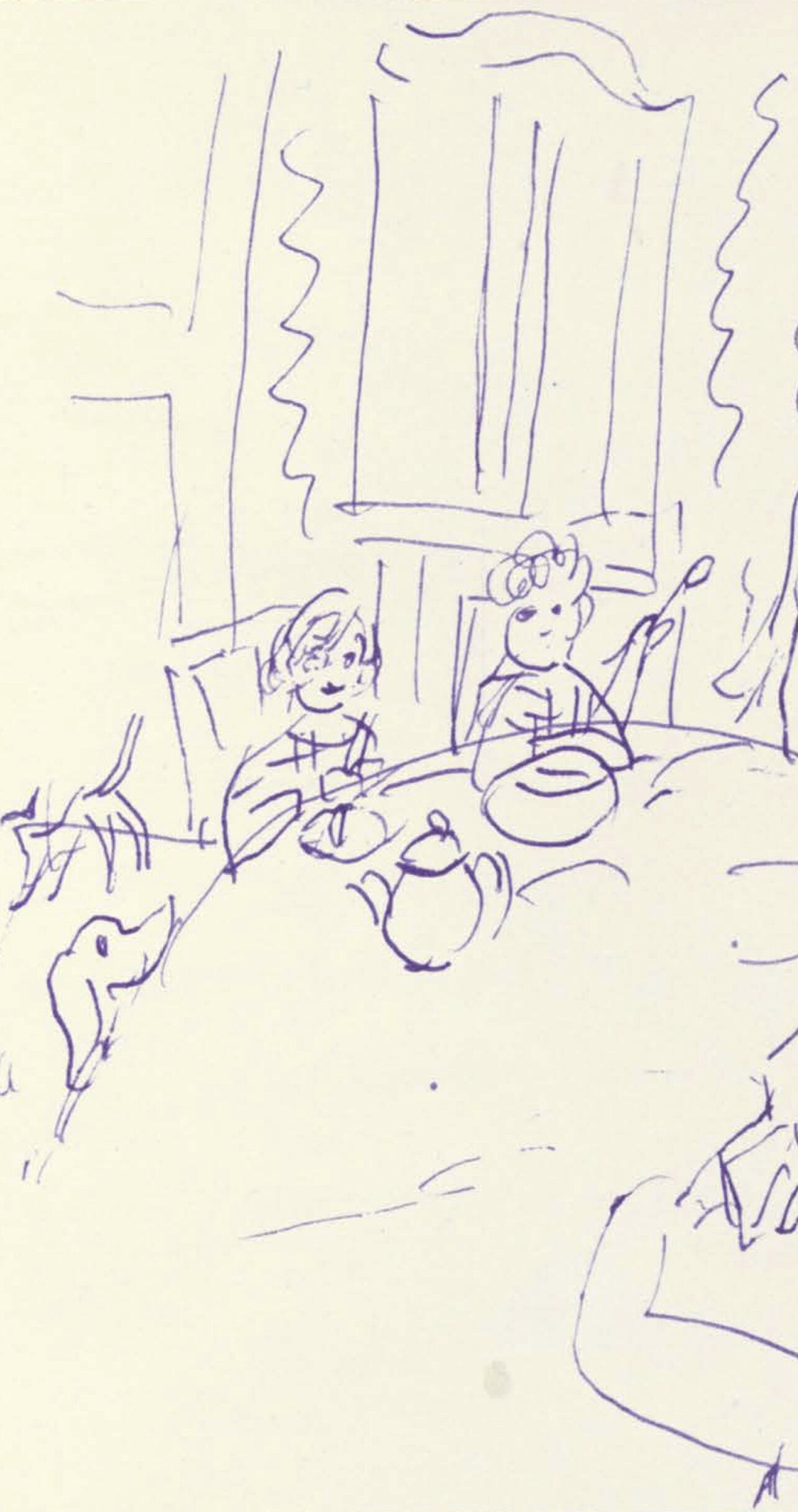 Pierre Bonnard, Composition (Terrasse 54), Pierre Bonnard Correspondences, Limited Edition Lithograph