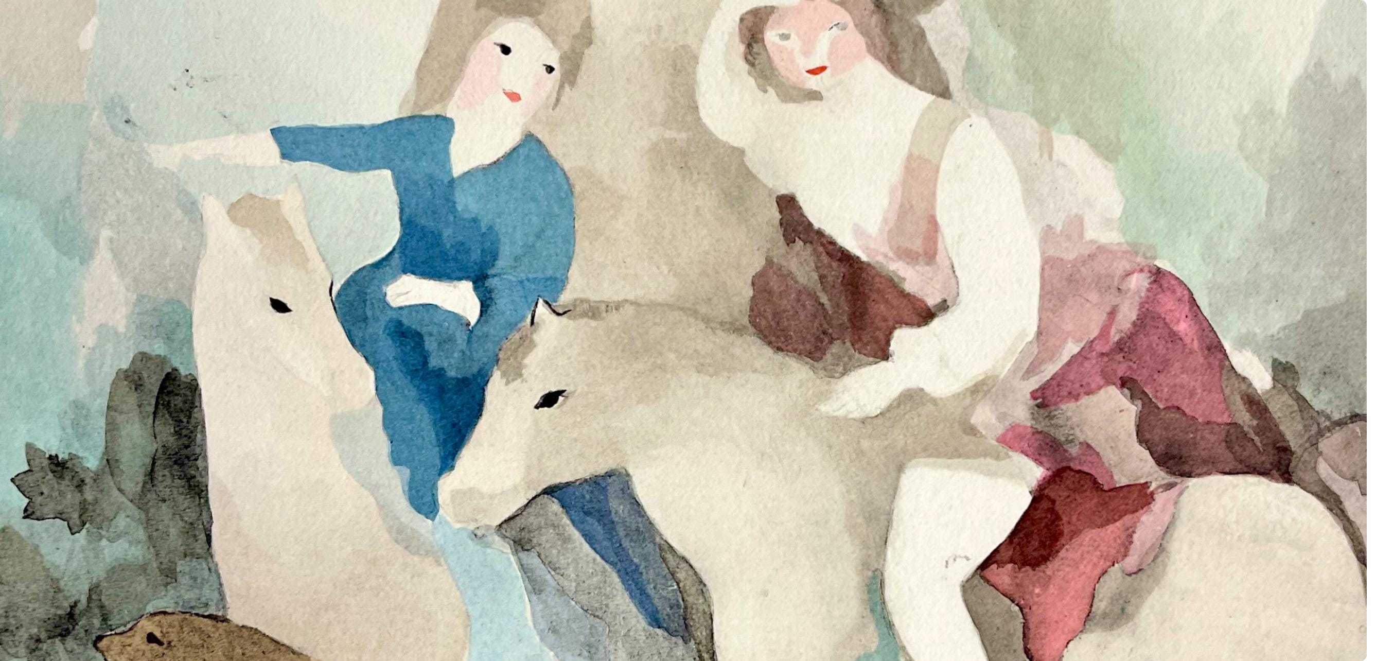 Marie Laurencin, Composition, Marie Laurencin, Limited Edition Lithograph