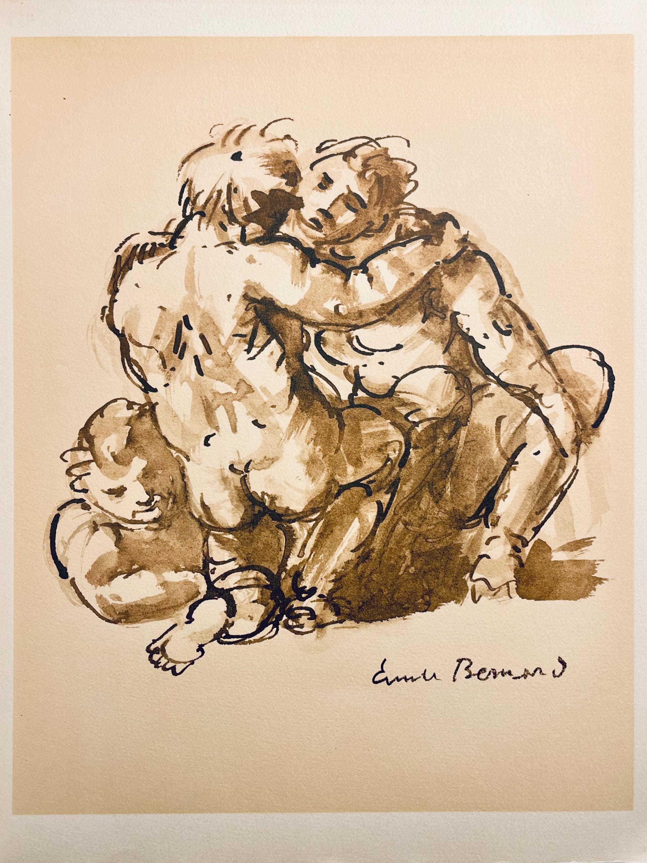 Émile Bernard, Composition, Éloge de Émile Bernard, Limited Edition Woodcut