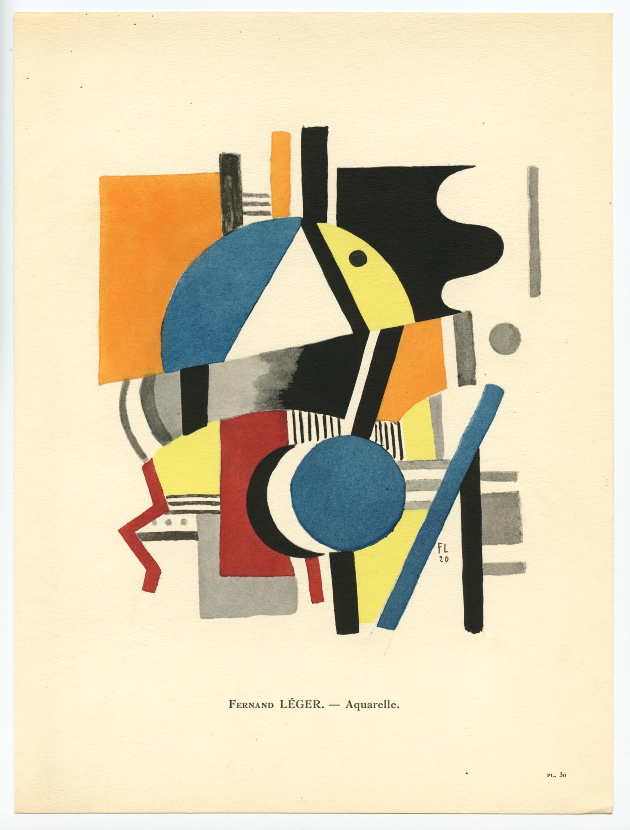 Fernand Léger, Composition, L'Art Cubiste, Theories et Realistions, Limited Edition Lithograph