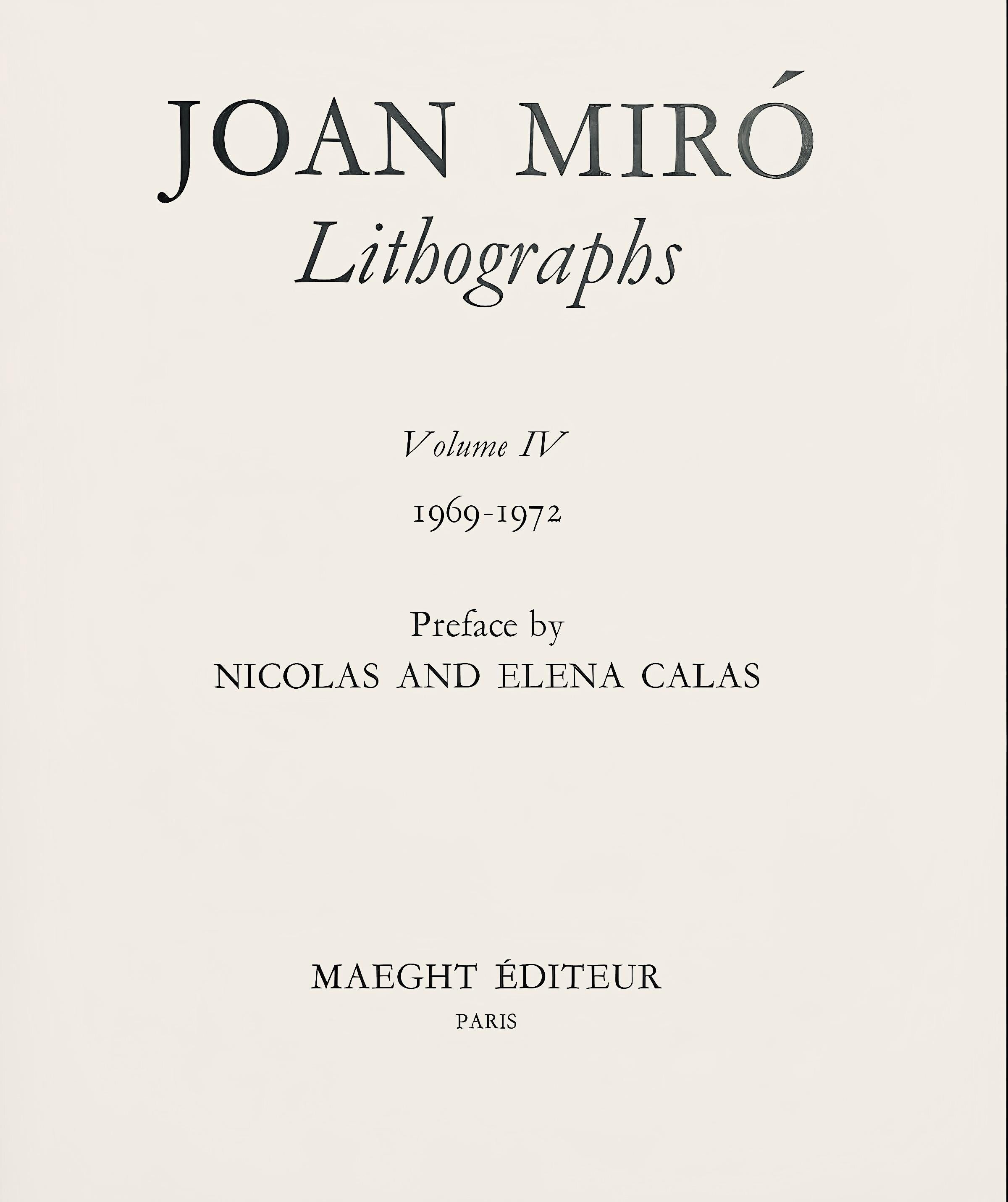 Joan Miró, Composition, (Cramer 249; Mourlot 1257), Joan Miró Lithographs, Limited Edition Lithograph