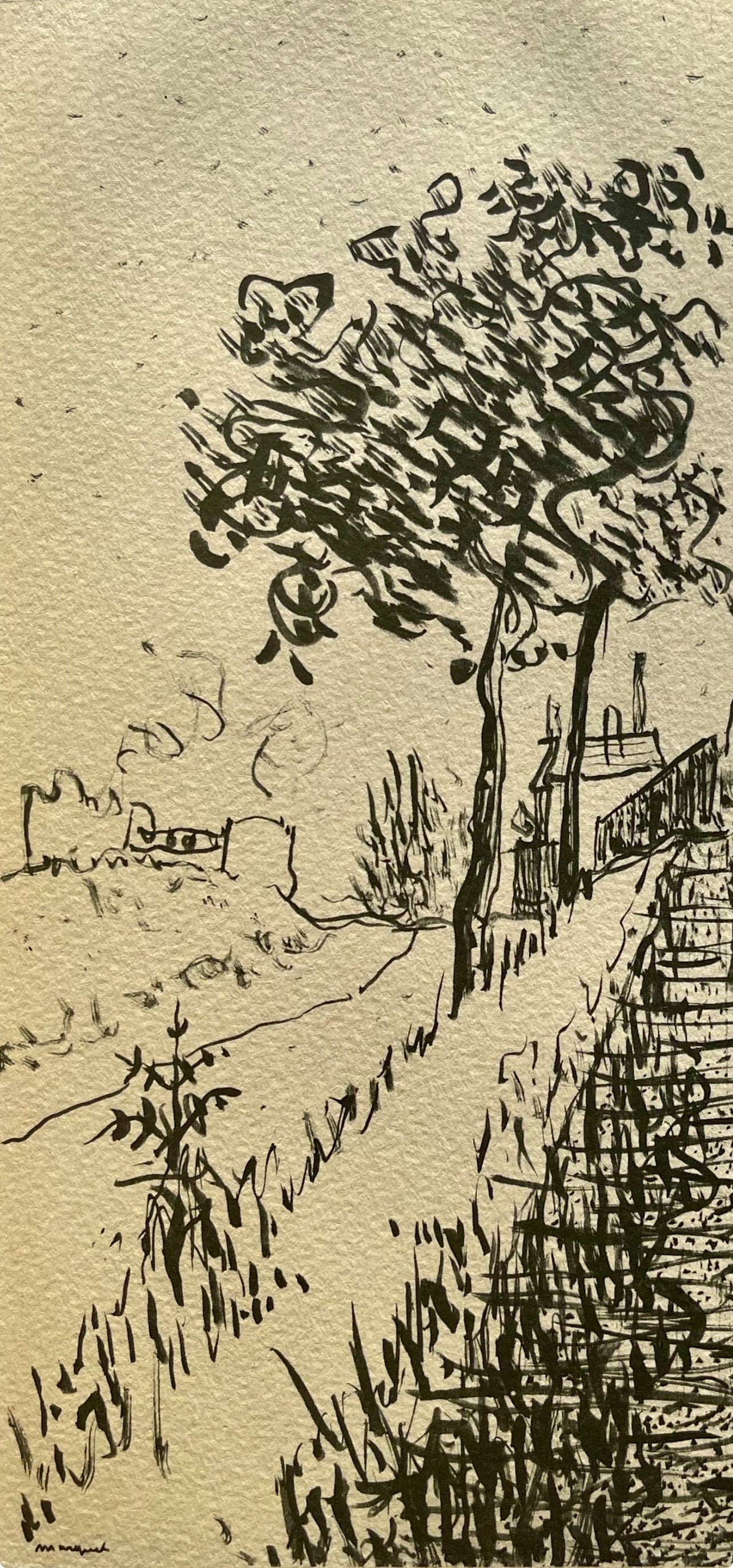 Albert Marquet, Banlieue de Paris, Marquet, Limited Edition Lithograph