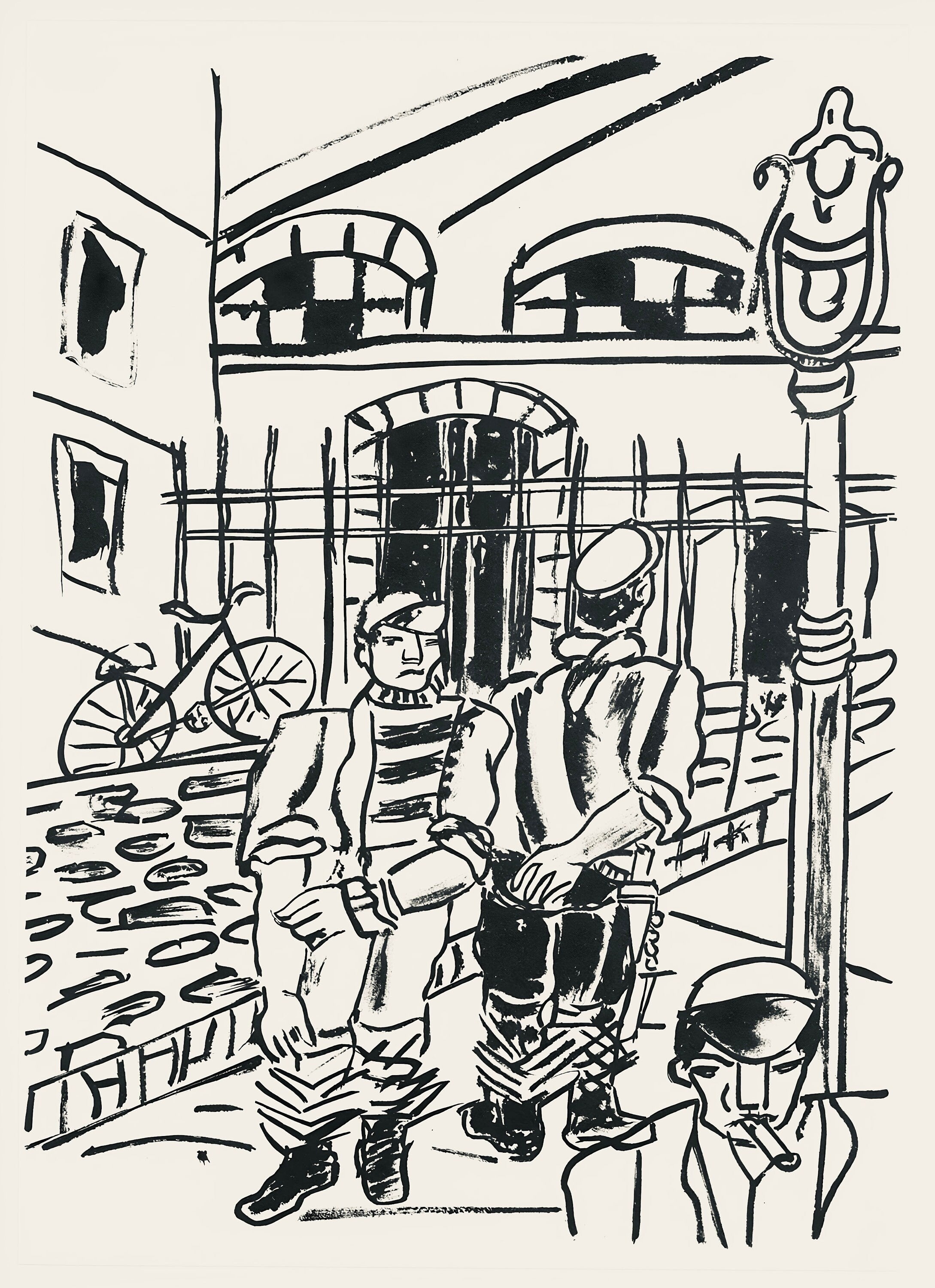 Fernand Léger, Composition, mes voyages