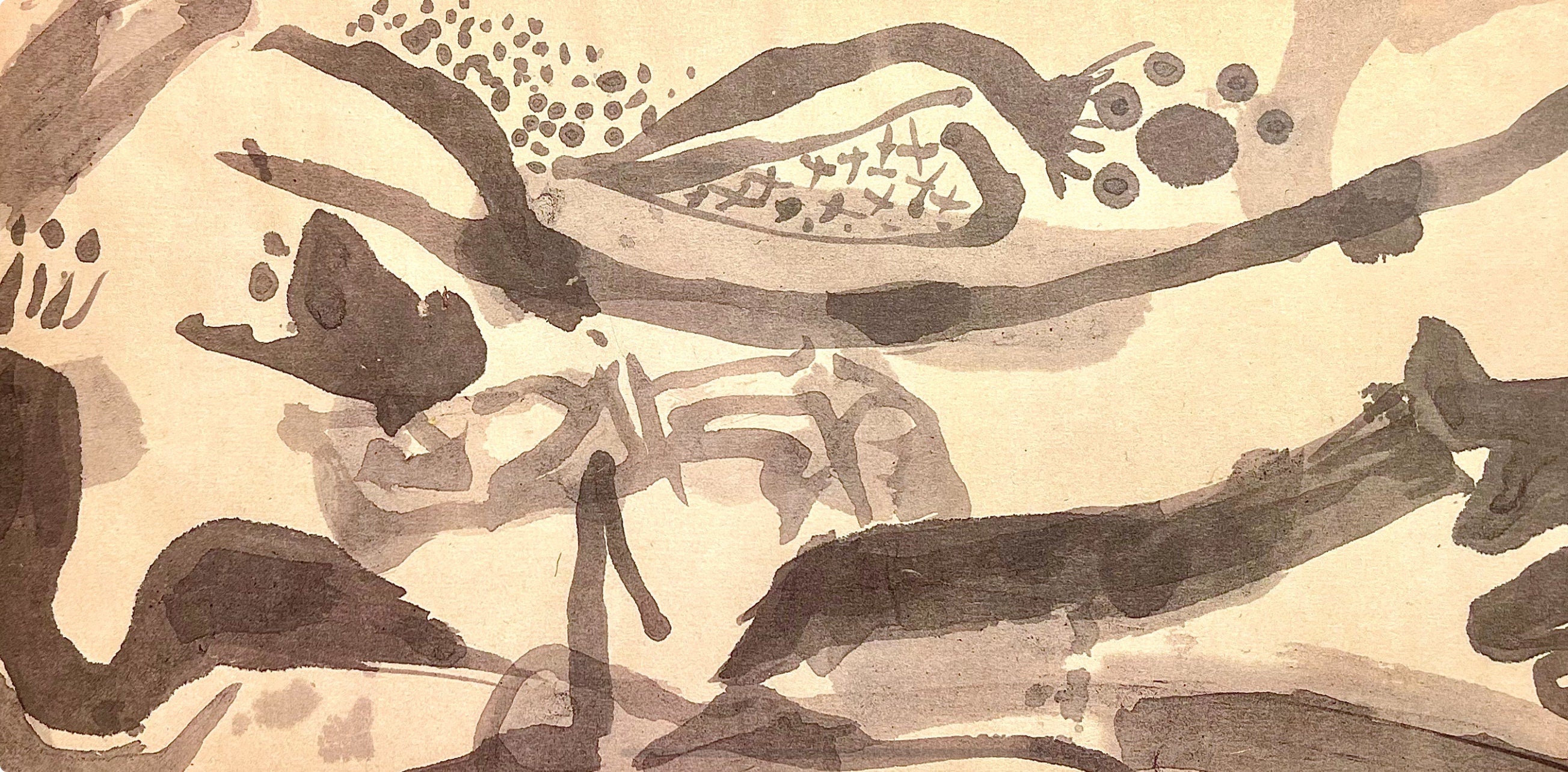 Jackson Pollock, Composition, Jackson Pollock, The Last Sketchbook, Limited Edition Lithograph
