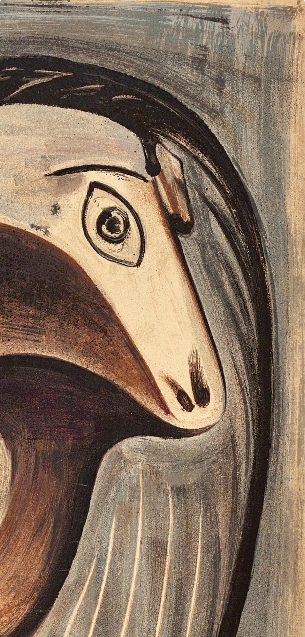 Pablo Picasso, Composition (Cramer 67; Bloch 748; Mourlot 245; Bloch, Books 66), La Guerre et la Paix, Limited Edition Lithograph