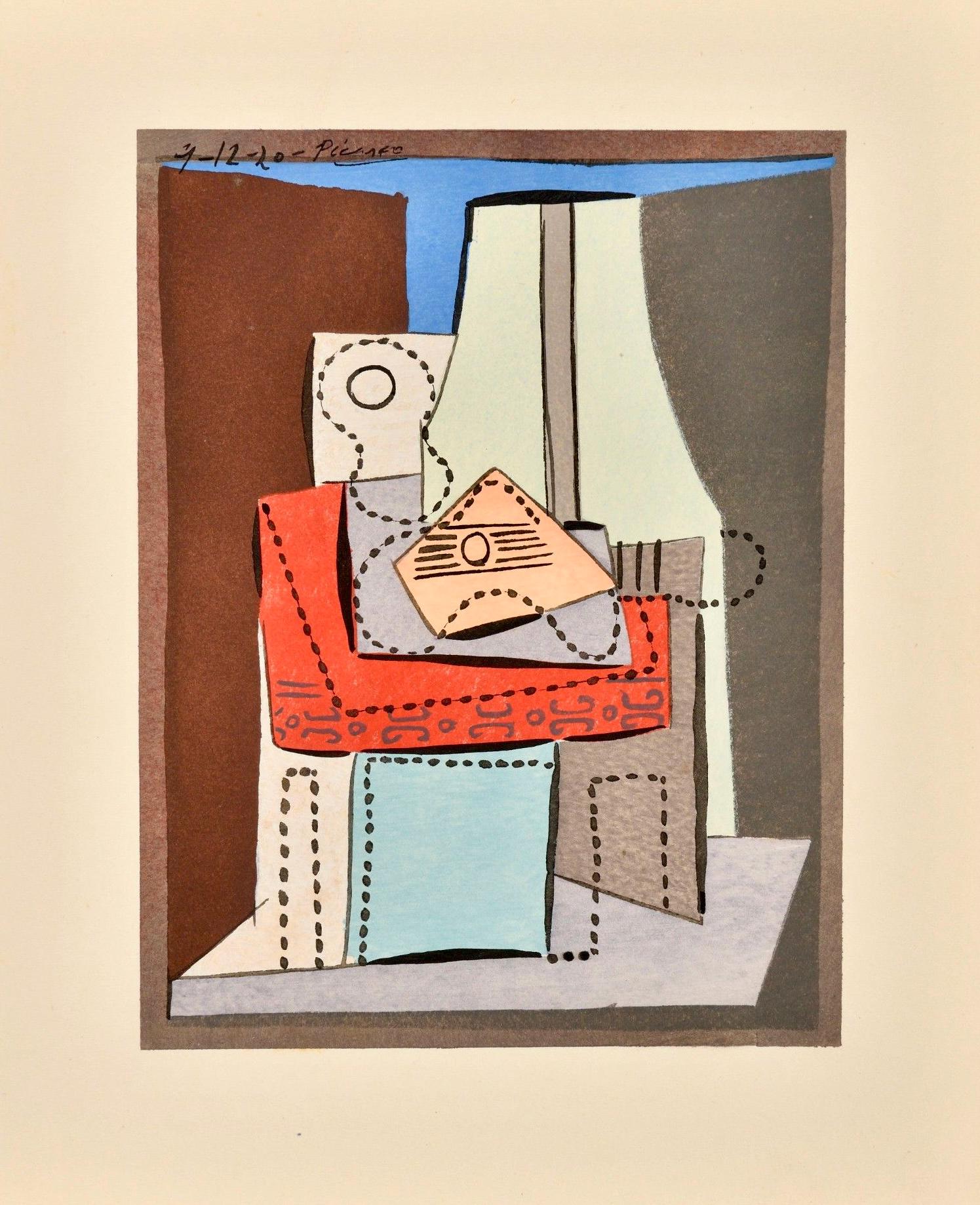 Pablo Picasso, Composition (Cramer 15; Bloch 56), Picasso, Oeuvres 1920-1926, Limited Edition Lithograph