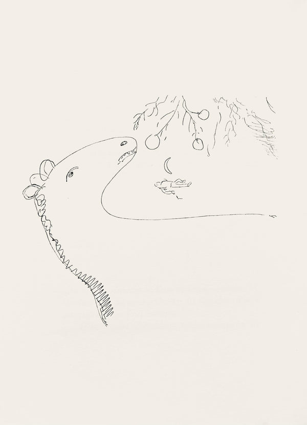 Marc Chagall, Composition, Suite Provinciale avec 92 dessins inédits de Marc Chagall, Limited Edition Lithograph