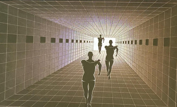 Victor Vasarely, Composition, Graphismes I, Limited Edition Héliogravure