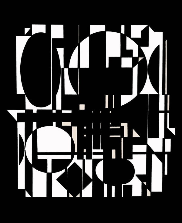 Victor Vasarely, Composition, Linéaires, Limited Edition Héliogravure