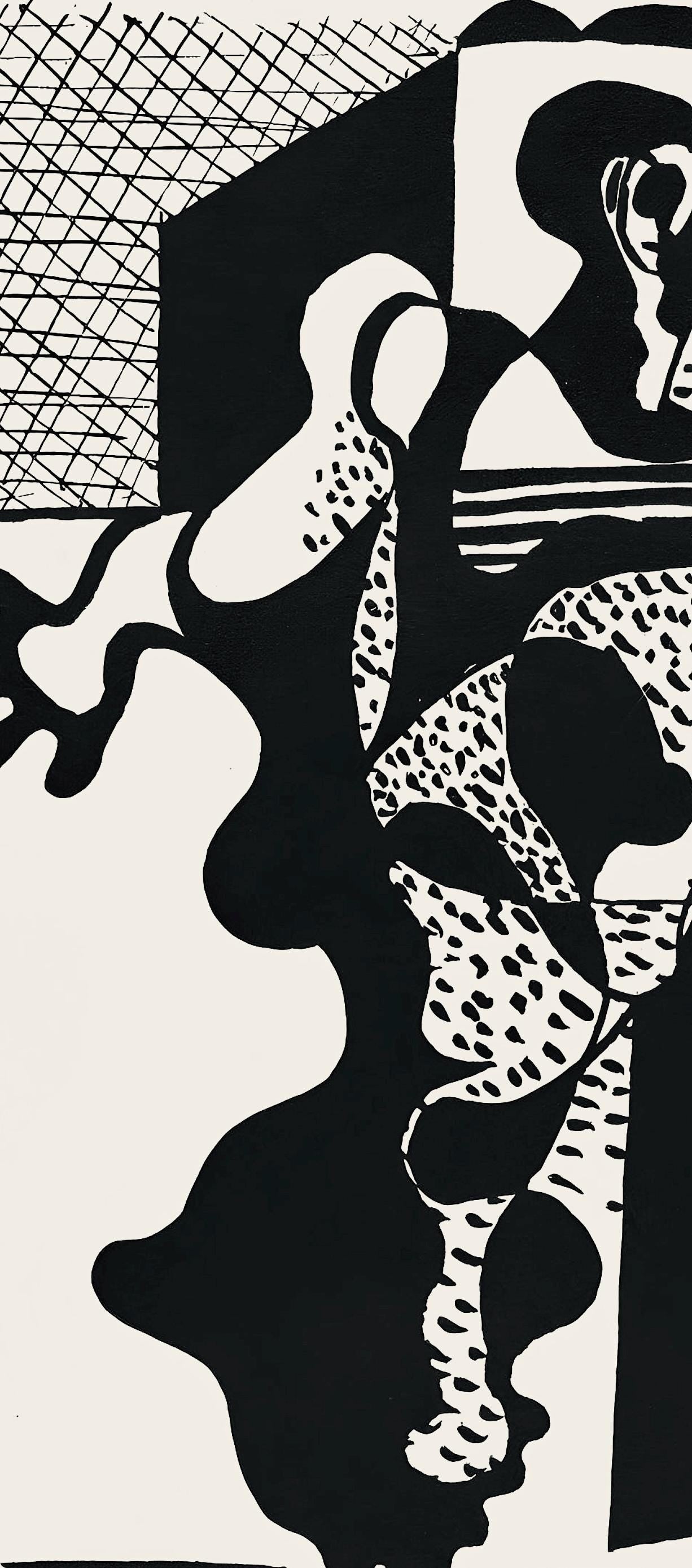 Pablo Picasso, Composition (Monod 10485), Hélène chez Archive de Illustrations de Pablo Picasso, Limited Edition Woodcut