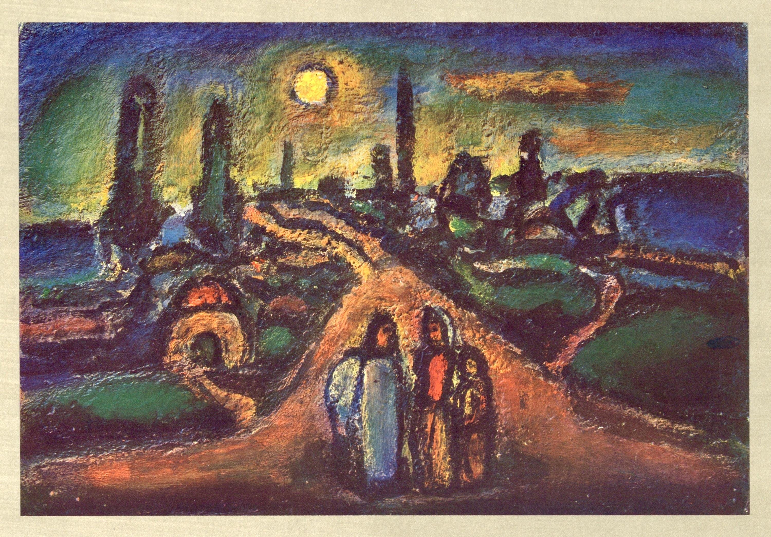 Georges Rouault, Composition, Stella Vespertina, Limited Edition Héliogravure