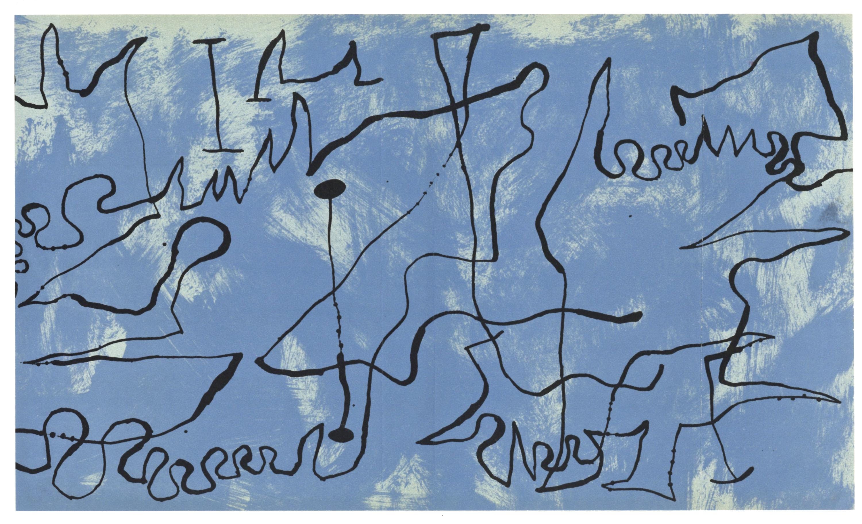 Joan Miró, Composition (Cramer 39), Joan Miró, Limited Edition Lithograph