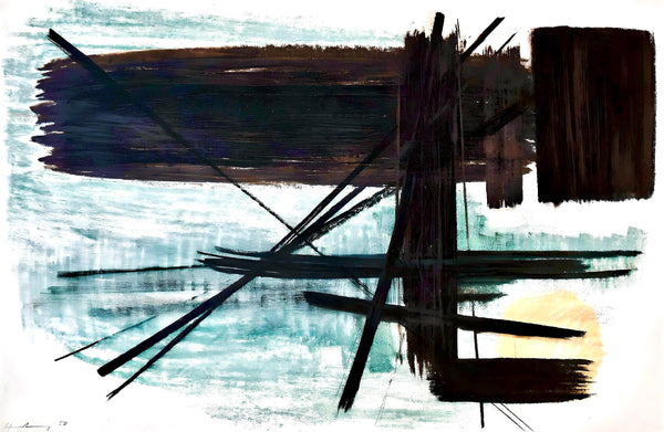 Hans Hartung, Composition, Hans Hartung, Peintres d'aujourd'hui, Limited Edition Lithograph