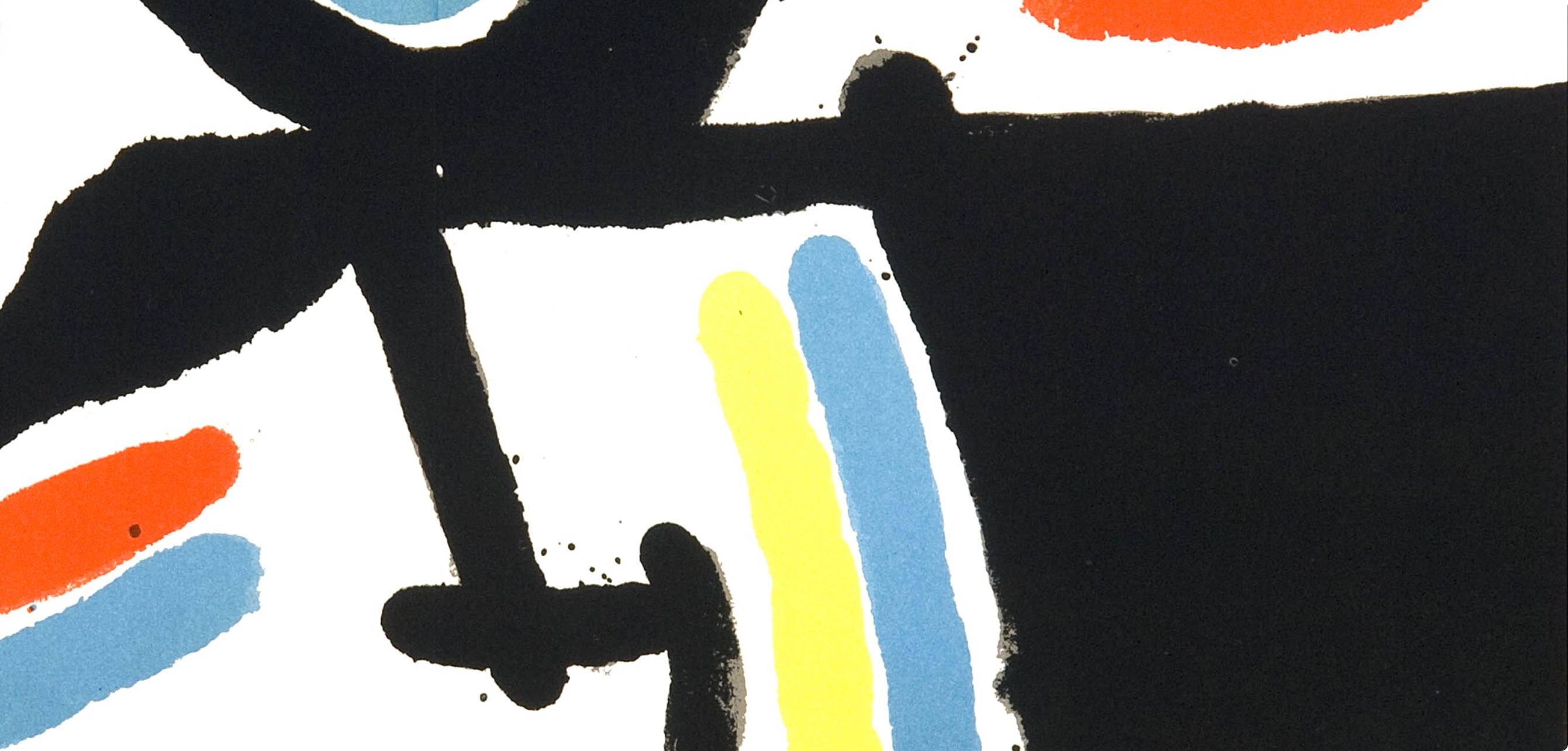 Joan Miró, Composition (Mourlot 872-881; Cramer 164), El tapís de Tarragona, Limited Edition Lithograph