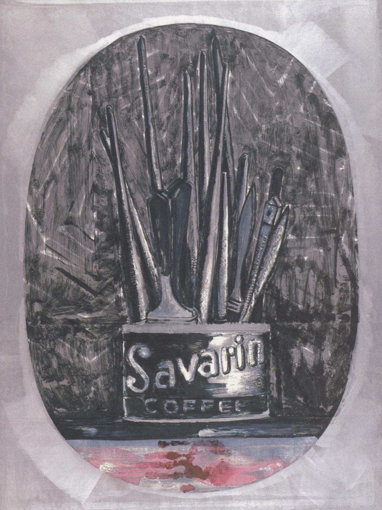 Jasper Johns, Composition, Jasper Johns, 17 Monotypes, Limited Edition Héliogravure