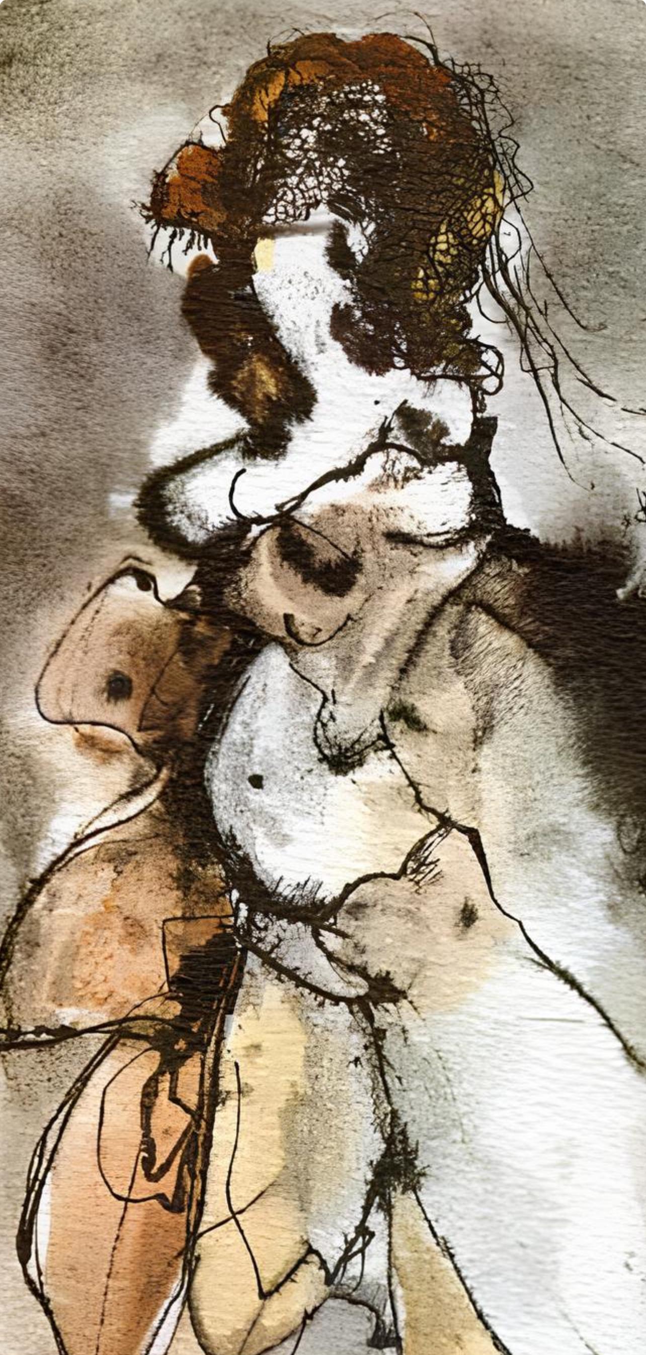 Léonor Fini, Composition, Histoire d'O, Limited Edition Lithograph