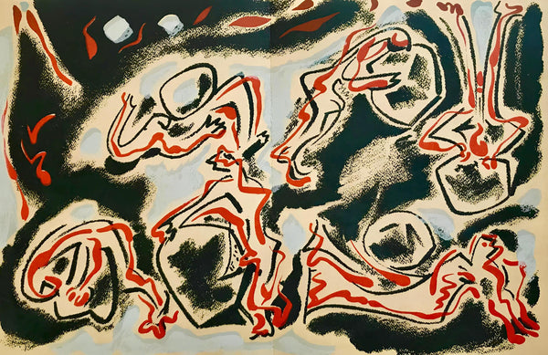 André Masson, Composition, Œuvres complètes d'Albert Camus, Limited Edition Lithograph