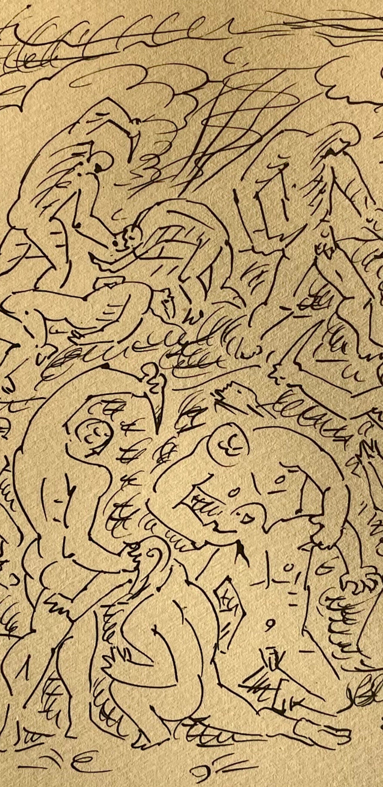 André Masson, Massacre, Masson Dessins, Limited Edition Lithograph