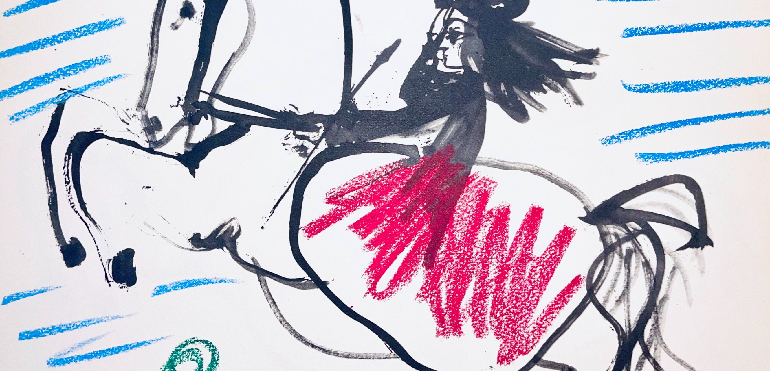 Pablo Picasso, Composition (Bloch 1276; Czwiklitzer 23), Toros y Toreros, Limited Edition Lithograph