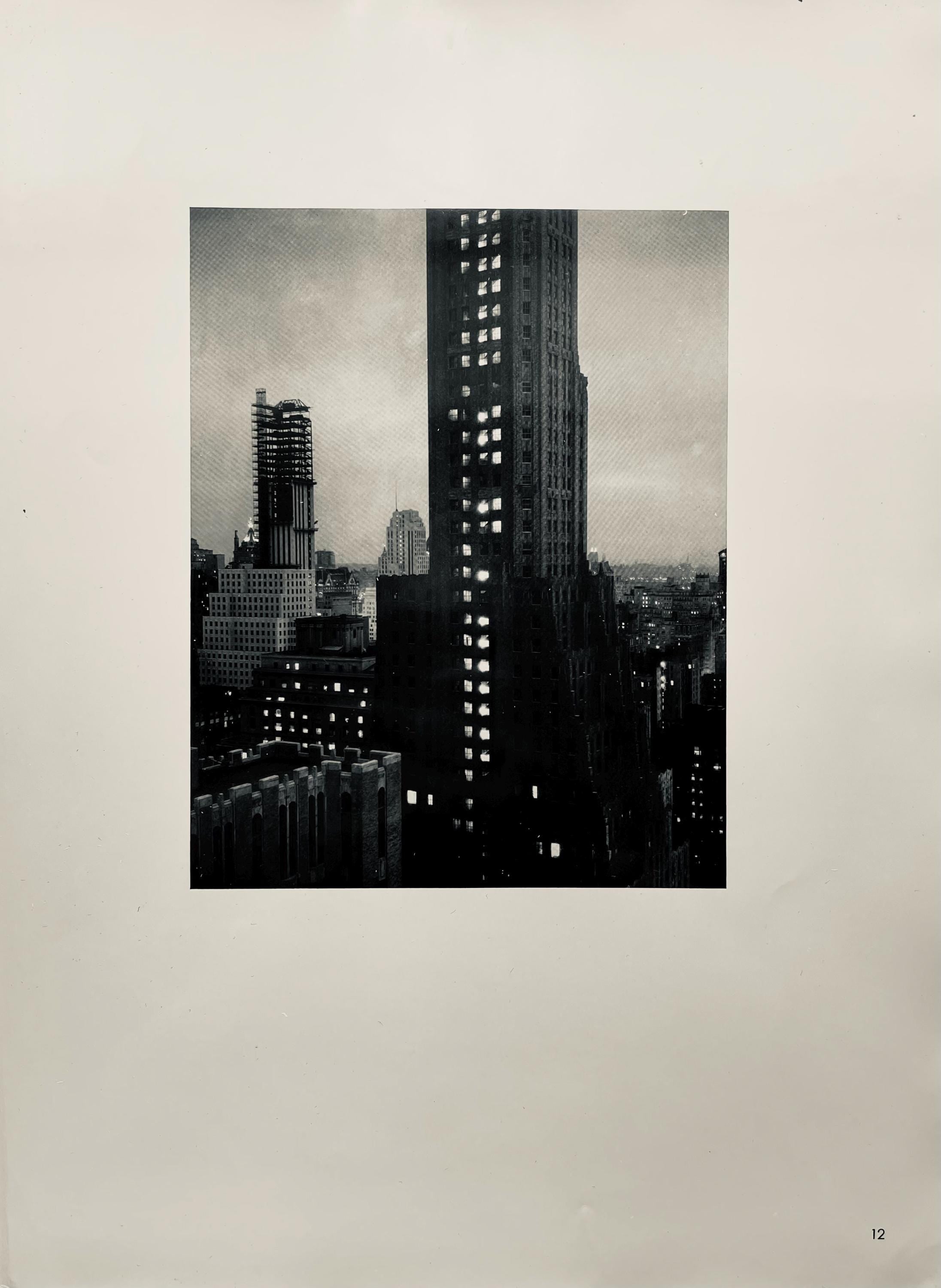 Alfred Stieglitz, Evening from the Shelton, Alfred Stieglitz Memorial Portfolio 1864-1946, Limited Edition Halftone Photograph