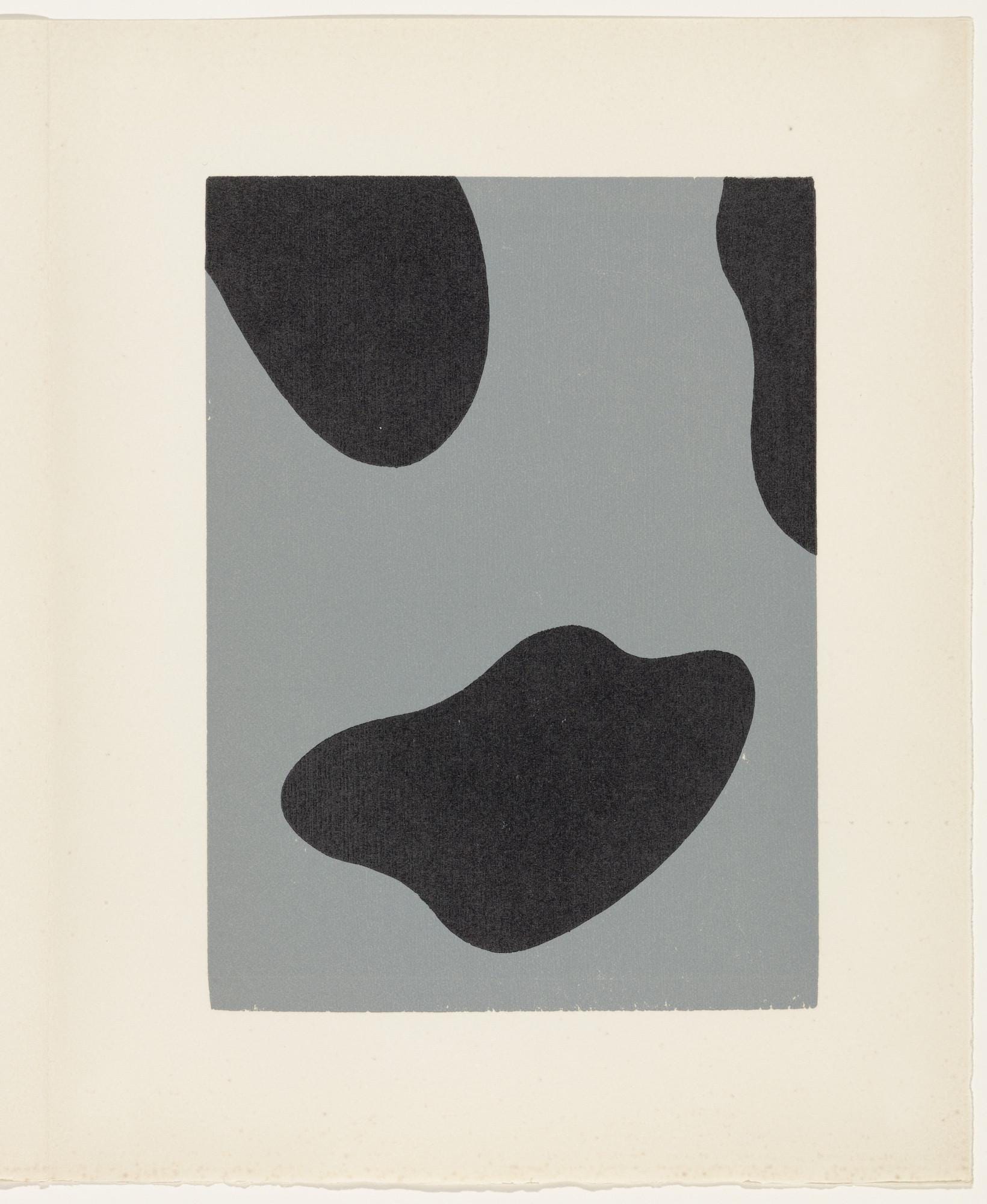 Hans Jean Arp, Composition (Arntz 148-175; Hagenbach A 25; Bolliger 54), Dreams and Projects, Limited Edition Woodcut