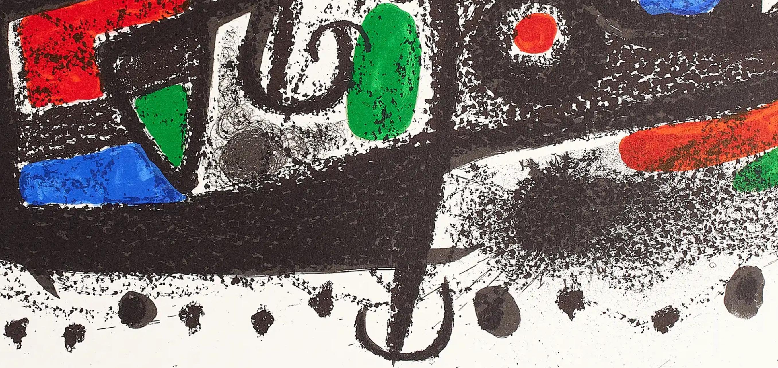 Joan Miró, Composition (Mourlot 667), Limited Edition Lithograph