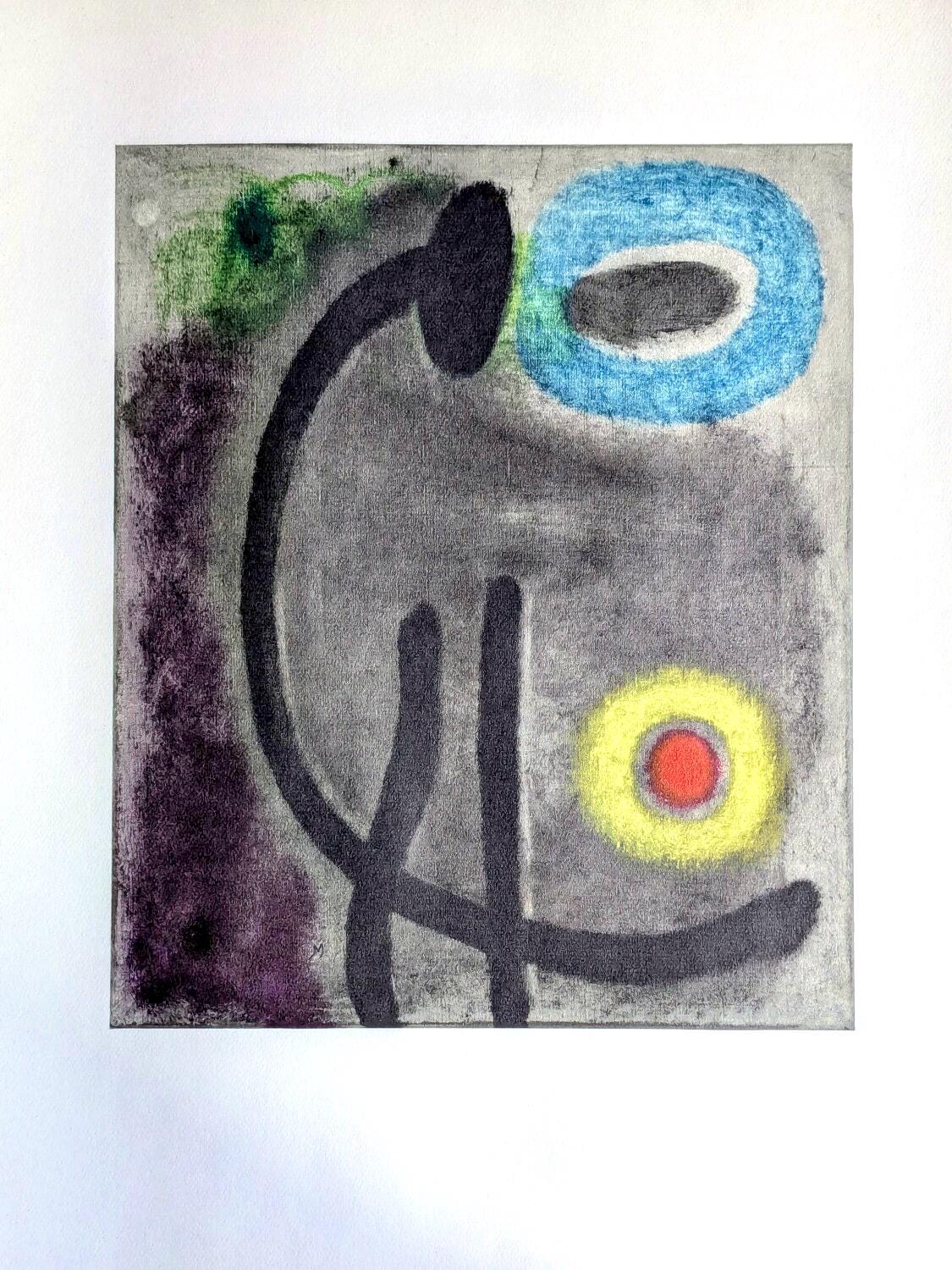 Joan Miró, Composition (Cramer 105), Femmes, Limited Edition Héliogravure