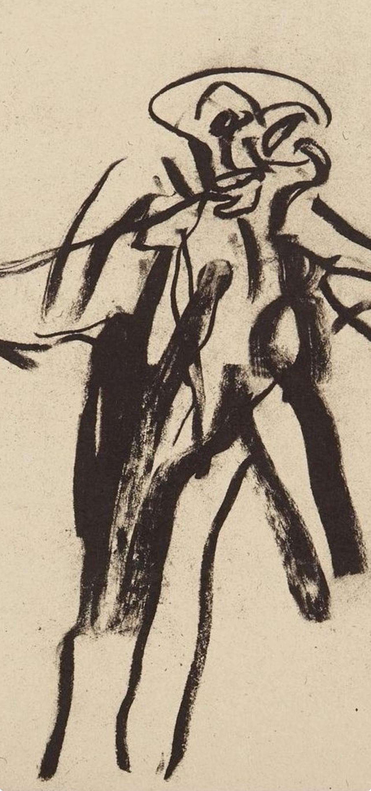 Willem de Kooning, Composition, Poems, Limited Edition Lithograph