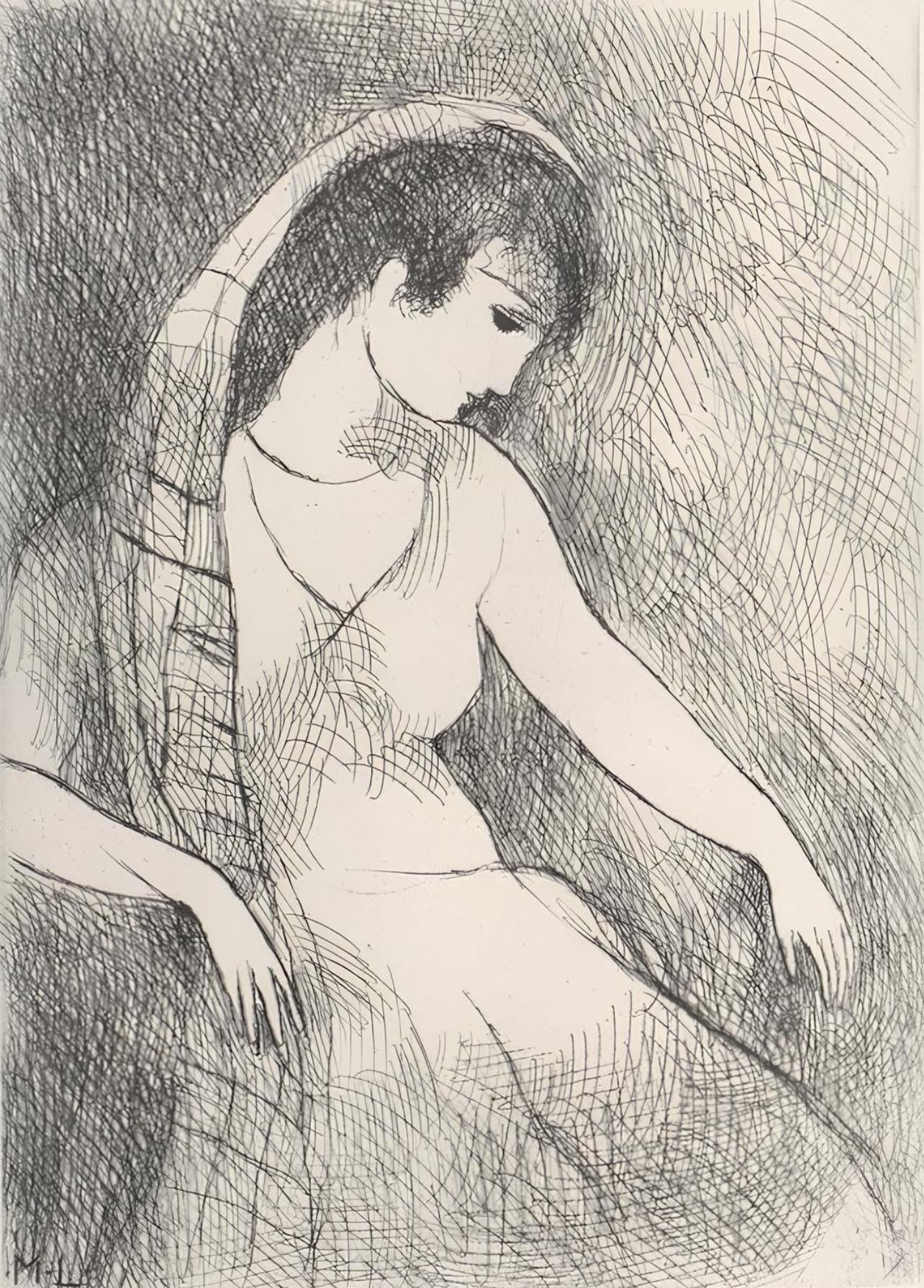 Marie Laurencin, Composition, Antarés, Limited Edition Etching