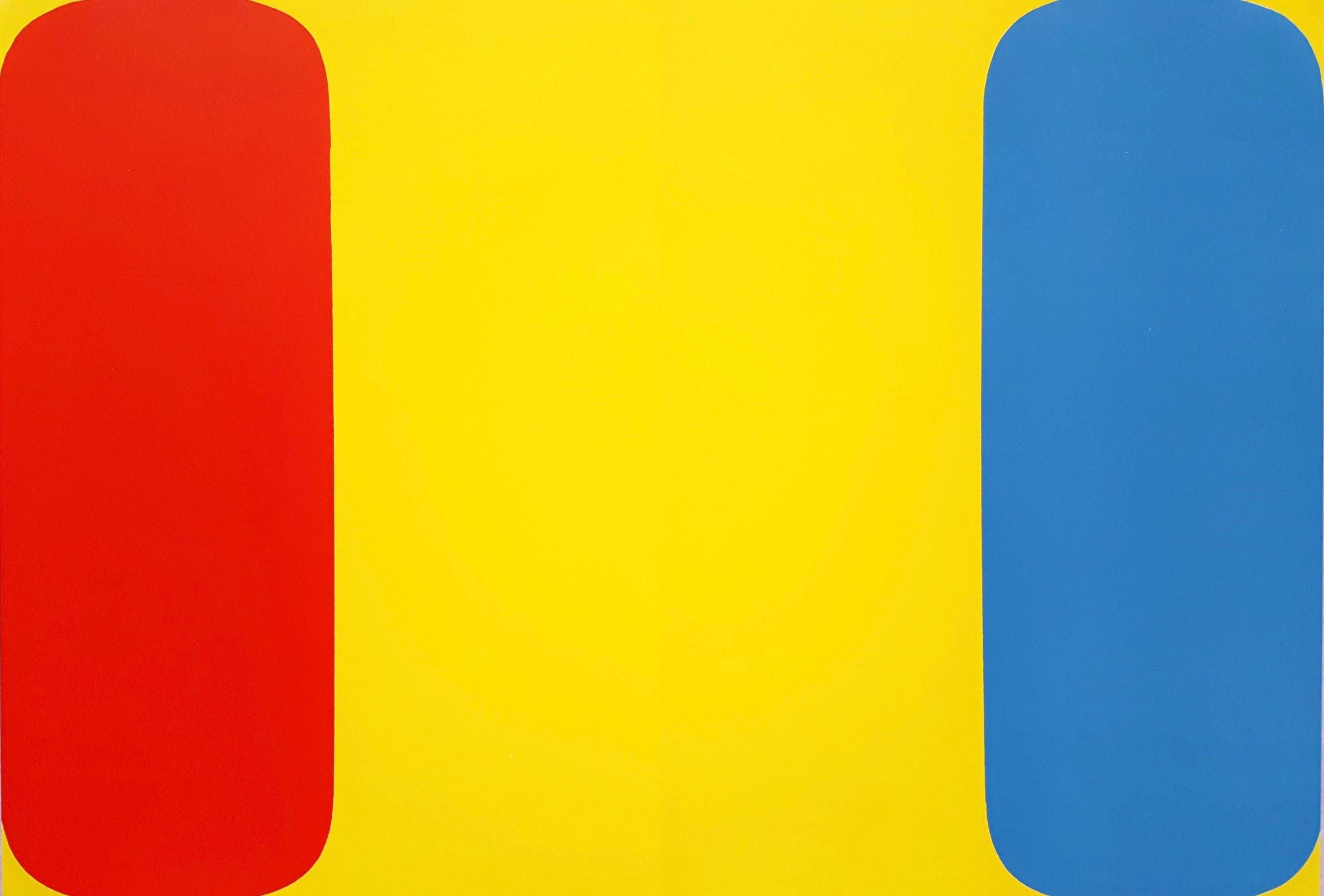 Ellsworth Kelly, Composition (Axsom, I-B), Derrière le miroir, Limited Edition Lithograph